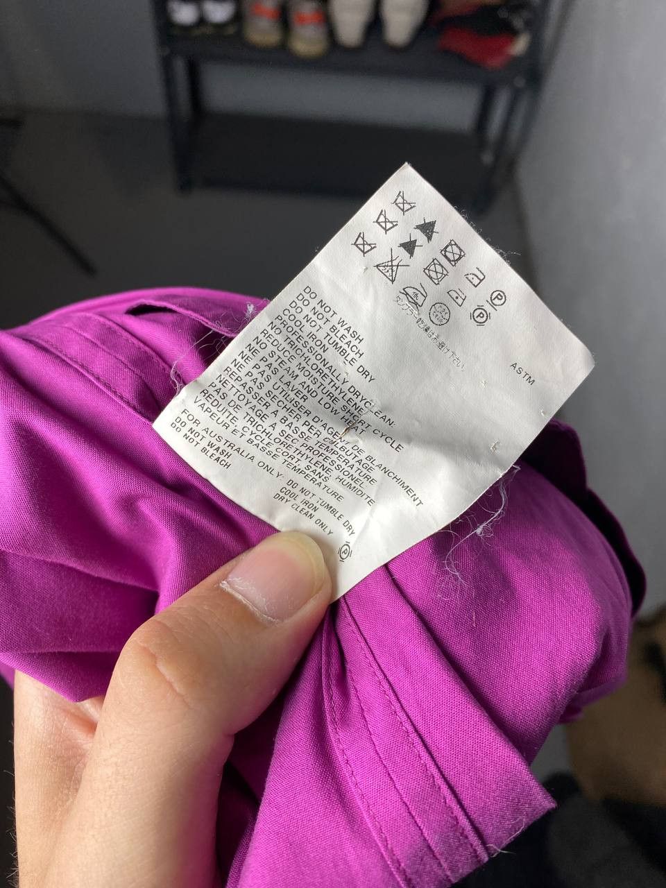 Jil Sander Avant Garde Jil Sander Purple Shinny Dress Size XS / US 0-2 / IT 36-38 - 5 Thumbnail