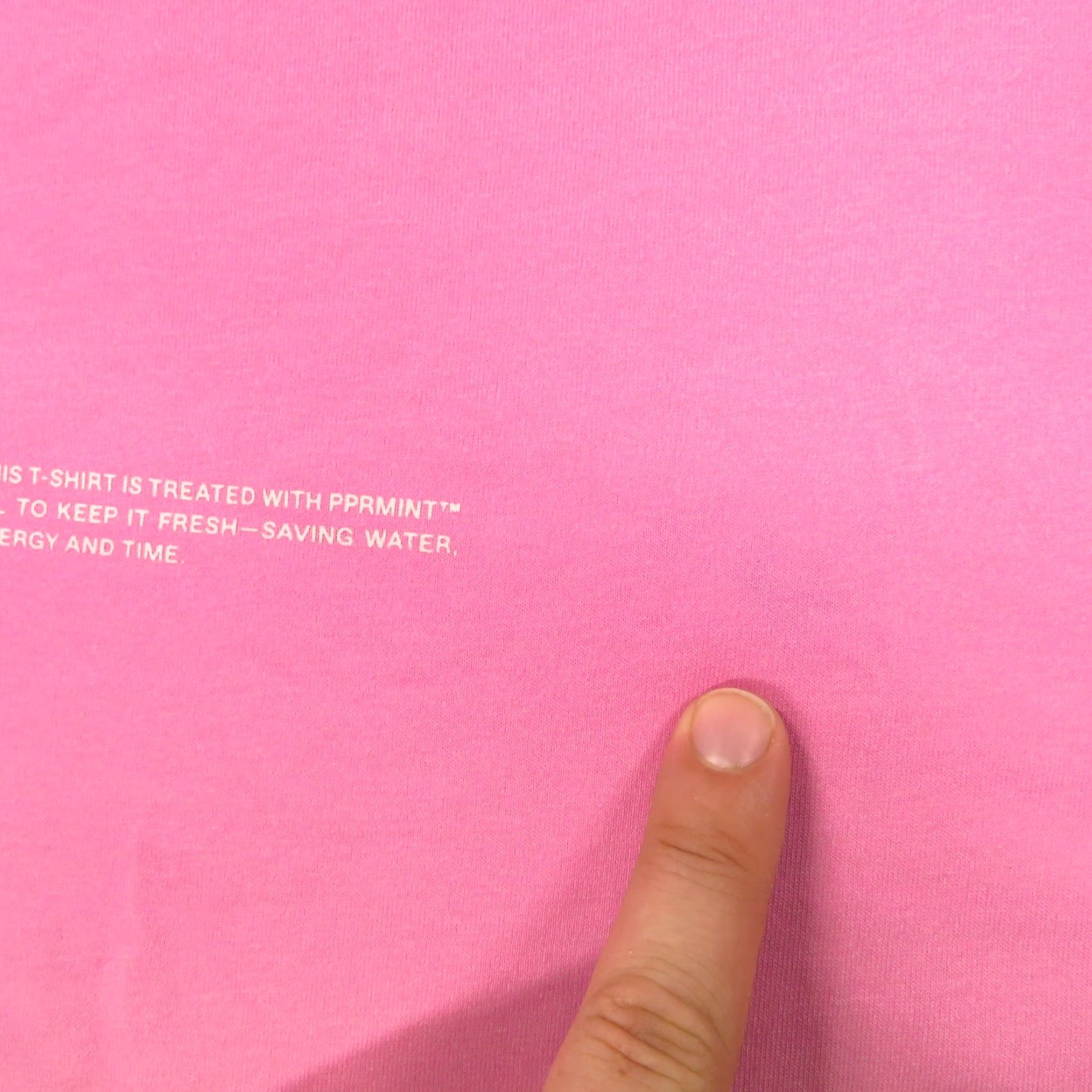 Pangaia Pangaia Shirt Mens M Blush Hot Pink Ombre Fade Peppermint Minimalist Eco Shirt Mens M Pink Ombre Beach Modern Mens Size US M / EU 48-50 / 2 - 4 Thumbnail