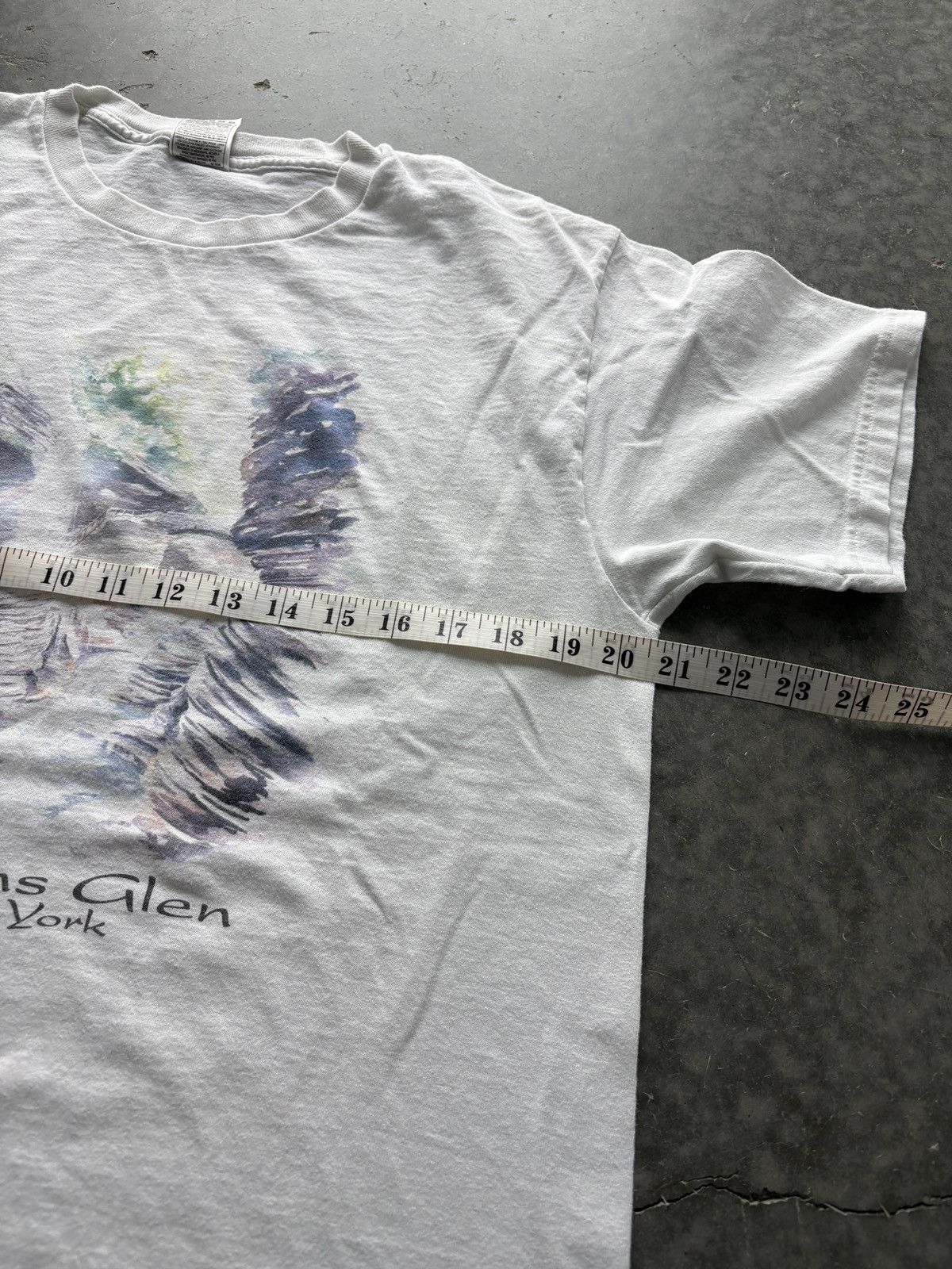 Vintage Vintage Y2K Glen Falls New York Graphic Tee Size US L / EU 52-54 / 3 - 6 Thumbnail