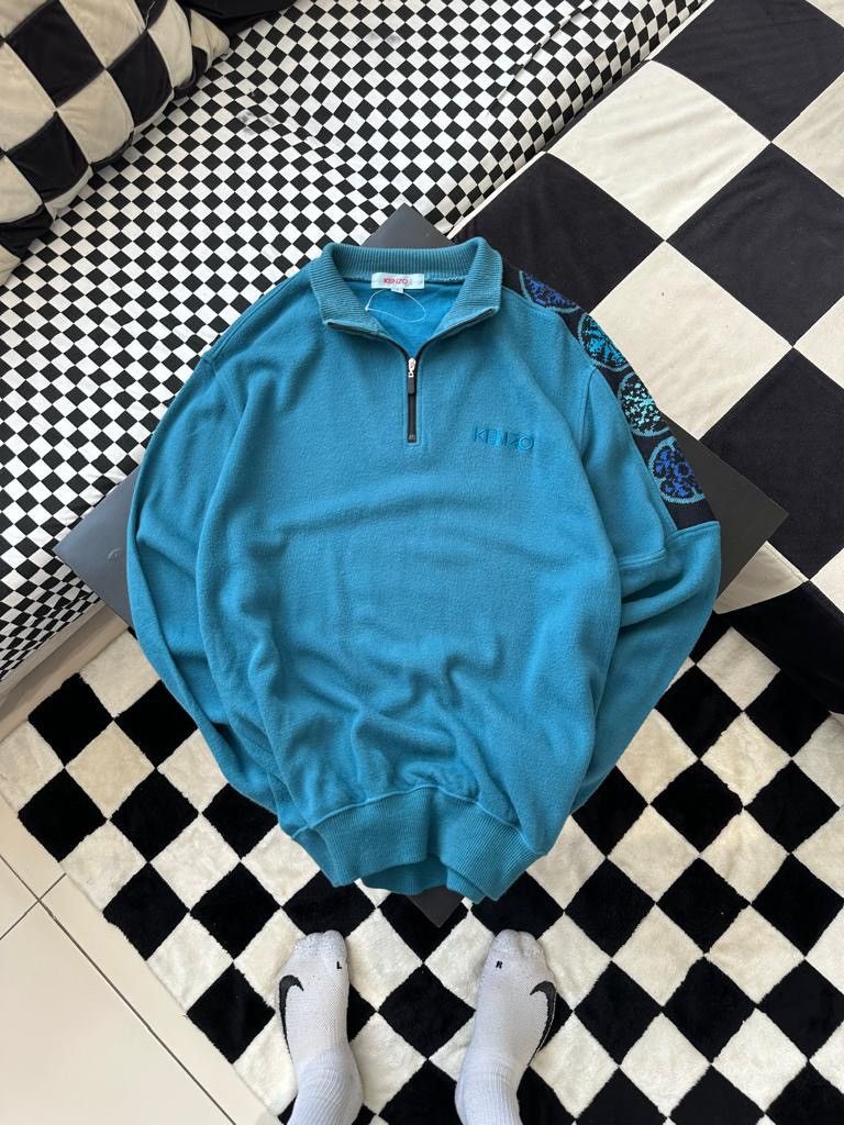 KENZO GOLF HALF ZIPPER SWEATER