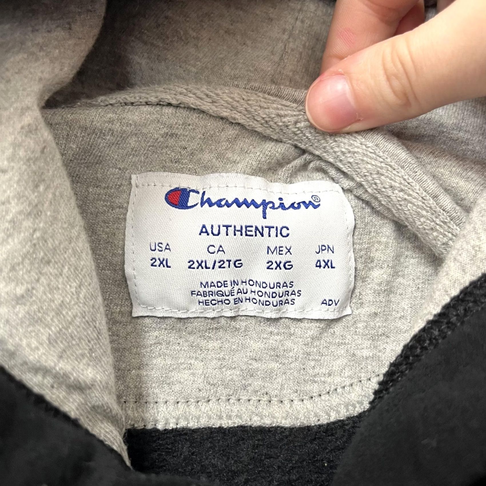 Champion Champion Hoodie Mens 2XL Black New York USA Statue of Liberty Graphic Pullover Size US XXL / EU 58 / 5 - 4 Thumbnail