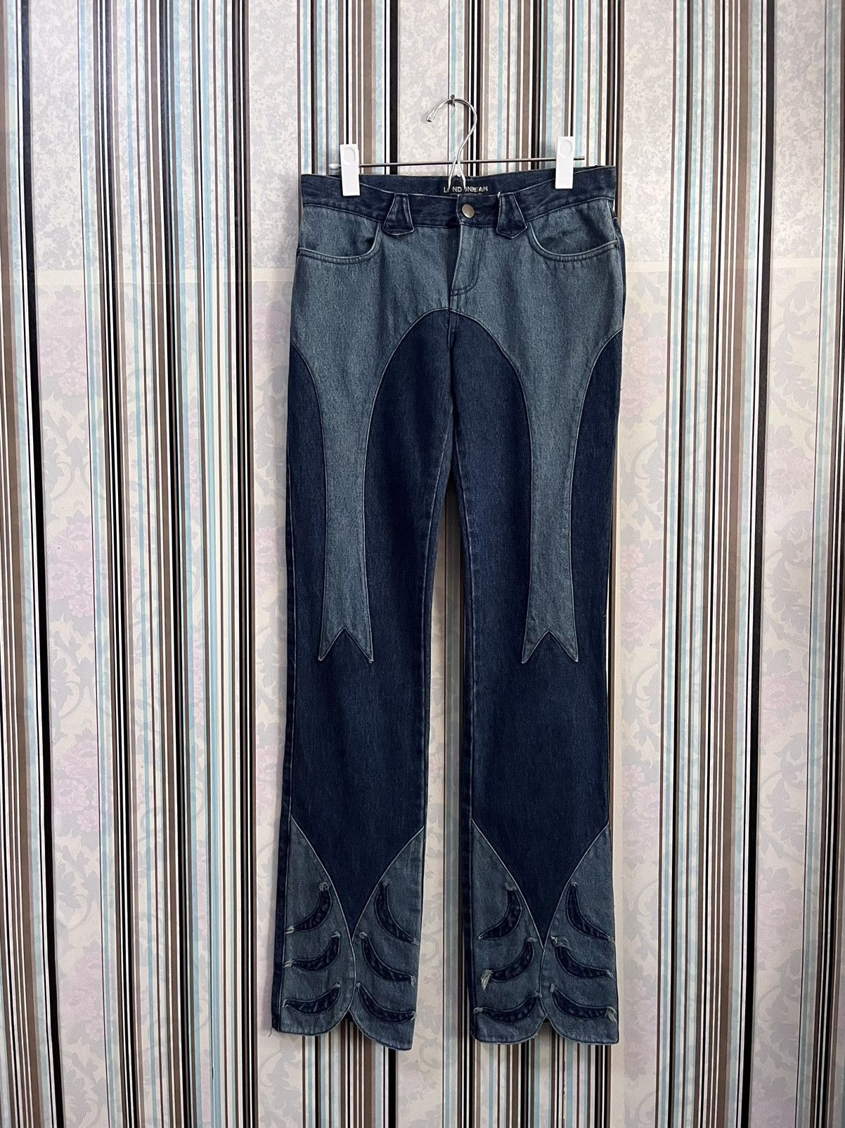 Jean London jean flare westerner #C2 Size 26" / US 2 / IT 38 - 1 Thumbnail