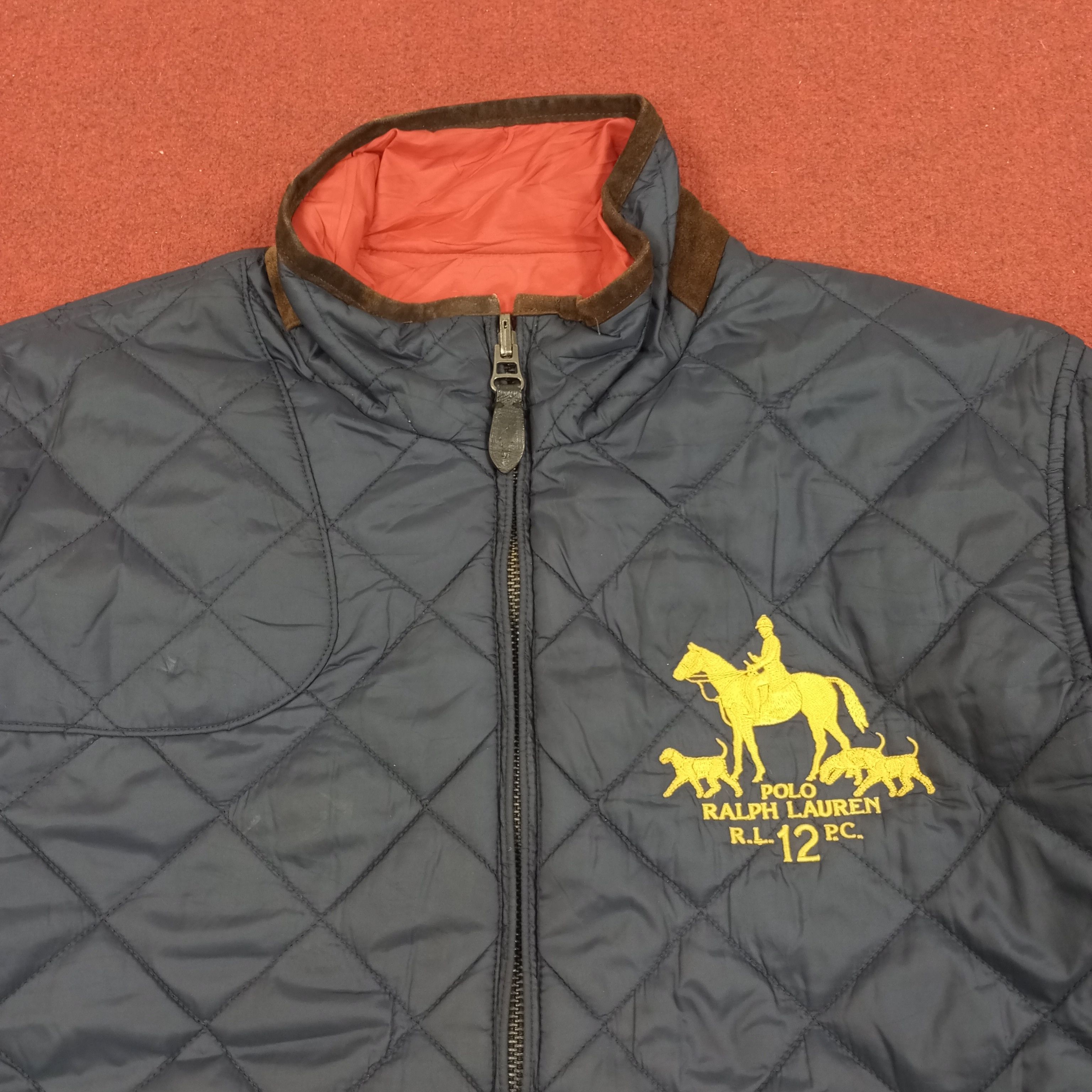 Polo Ralph Lauren × Vintage Polo Ralph Lauren Reversible Jacket Fashion Style Size US S / EU 44-46 / 1 - 2 Thumbnail
