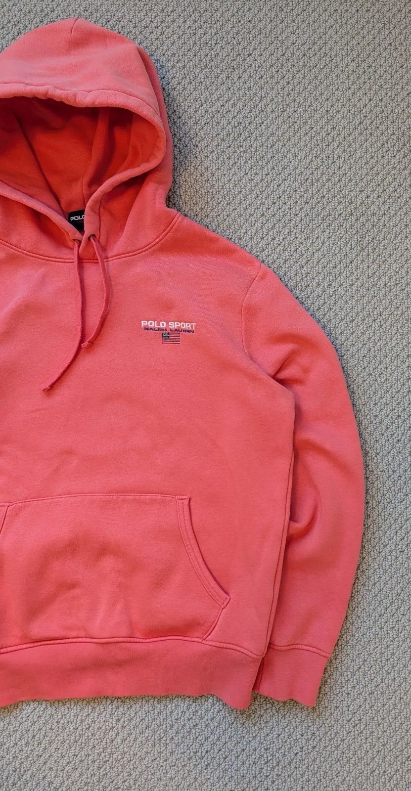 Polo Ralph Lauren Polo Sport Hoodie Spell Out Sleeve Y2K 90s Medium Size US M / EU 48-50 / 2 - 5 Thumbnail