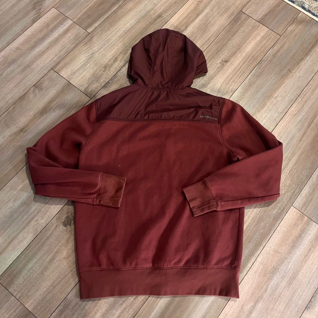 Oakley Oakley Maroon Athletic Puffer Jacket Men Medium Size US M / EU 48-50 / 2 - 4 Thumbnail