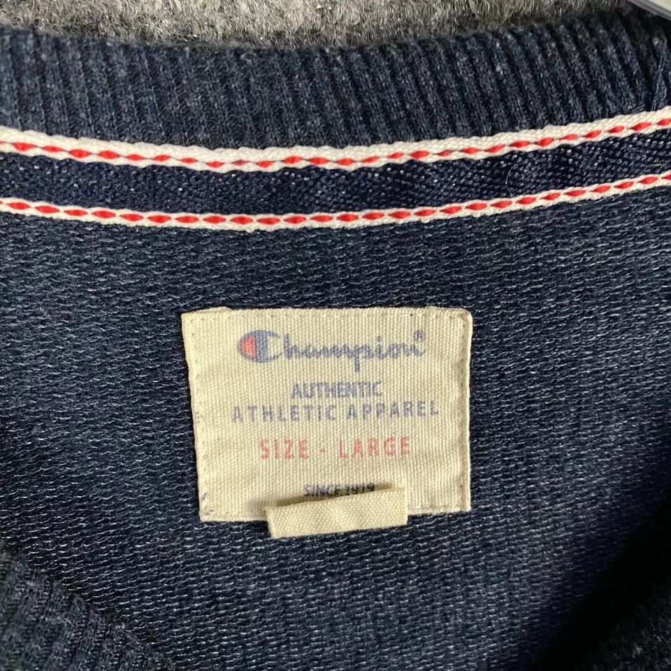 Champion Champion Sweatshirt Men's Large Pullover Cotton Blend Size US L / EU 52-54 / 3 - 2 Thumbnail