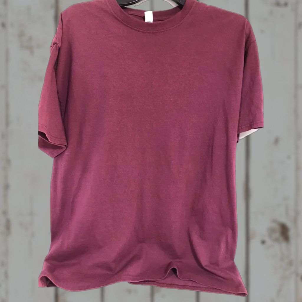 Jerzees JERZEES Dri-Power Burgundy T-Shirt Men’s XL Regular Fit Short Sleeve Comfort Size US XL / EU 56 / 4 - 1 Thumbnail