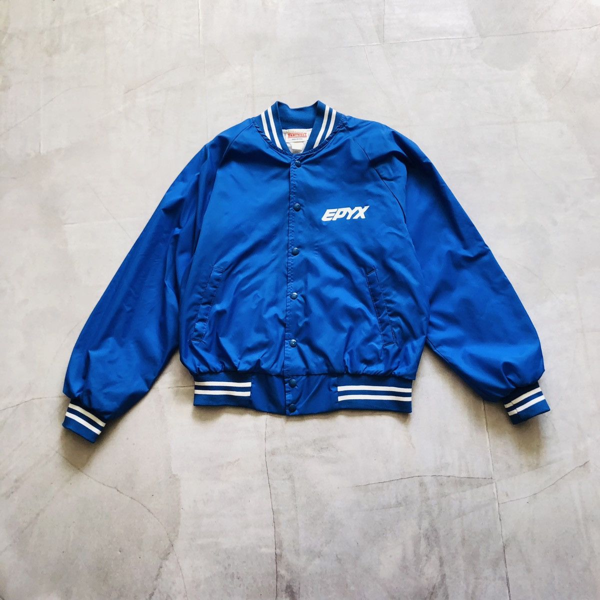 Majestic × Vintage Vintage Hartwell Y2K bomber jacket street sports baseball Size US S / EU 44-46 / 1 - 2 Thumbnail