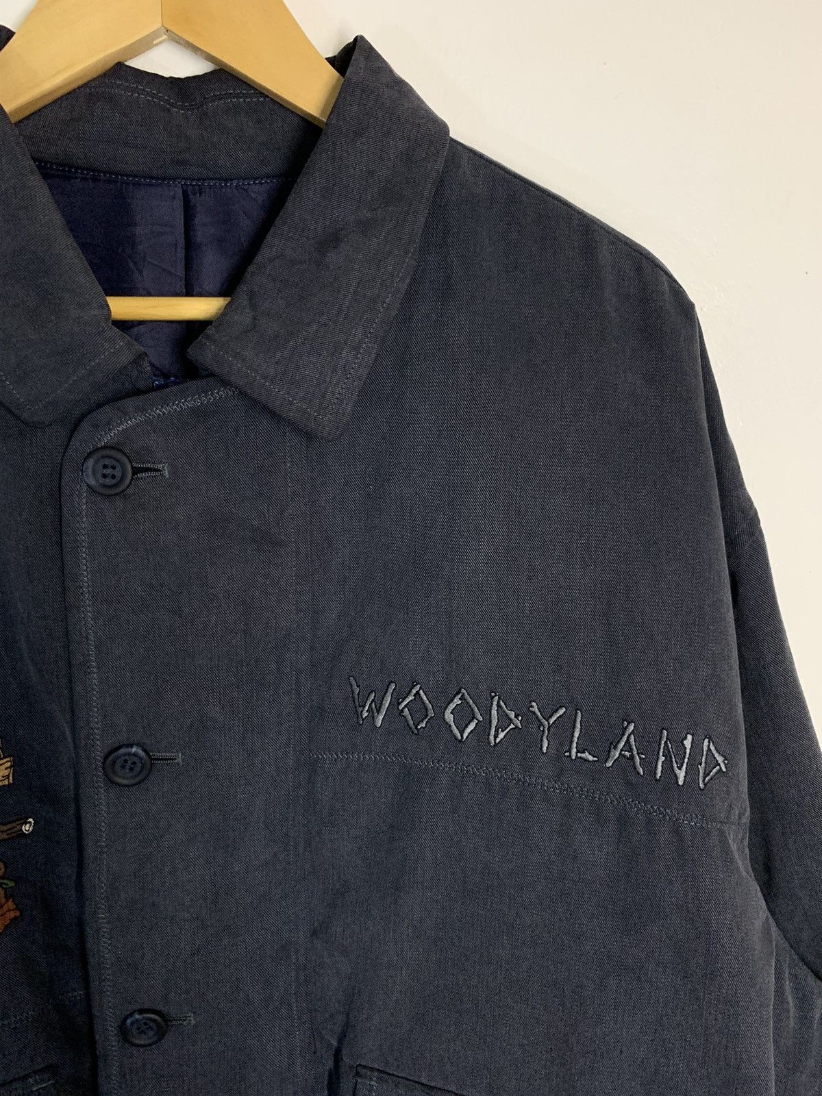 Japanese Brand × Vintage Vintage PiaSports Woodyland Bomber Jacket Size US XXL / EU 58 / 5 - 3 Thumbnail