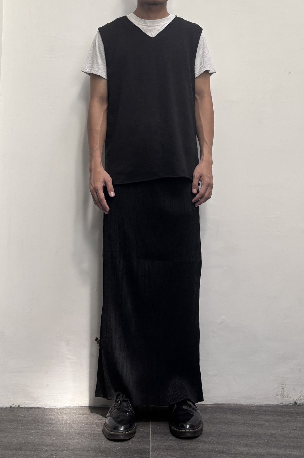 Pleats Please Issey Miyake FREE TAX! Pleats Please Pleated Maxi Skirts Size 30" / US 8 / IT 44 - 1 Thumbnail