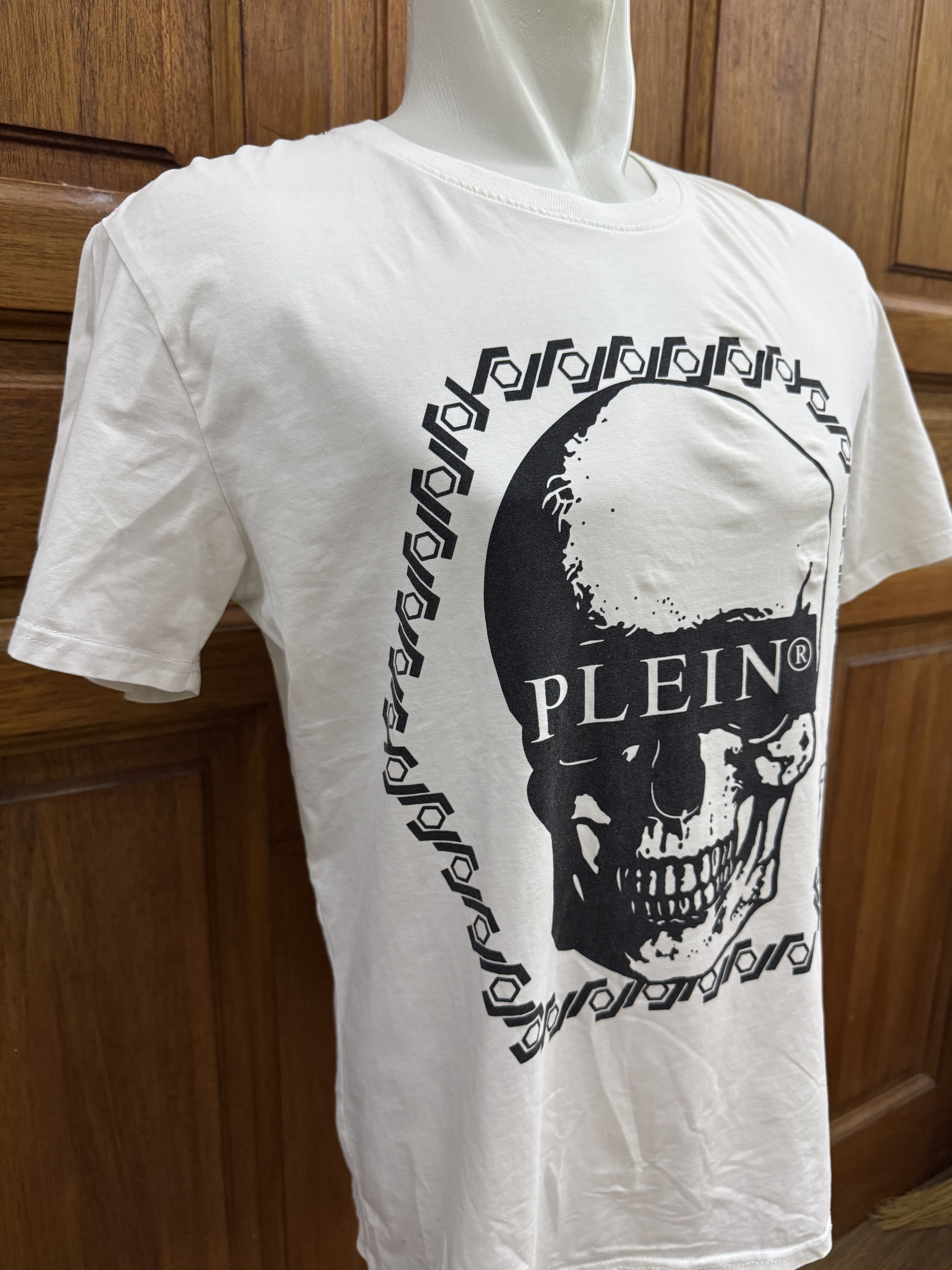 Philipp Plein Tshirt Philipp Plein Skull White Size L / US 10 / IT 46 - 3 Thumbnail
