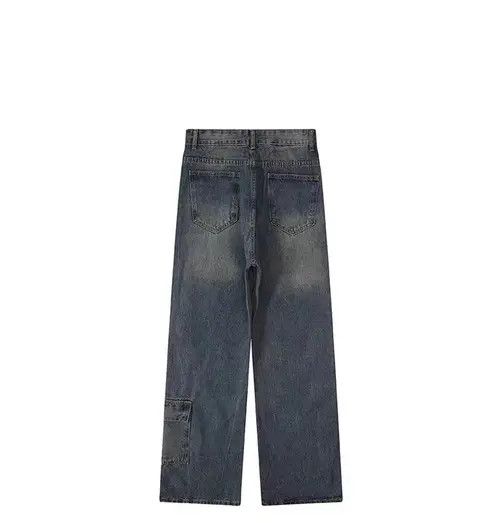 VIBE Vintage multi-pocket washed distressed baggy jeans Size US 30 / EU 46 - 8 Thumbnail