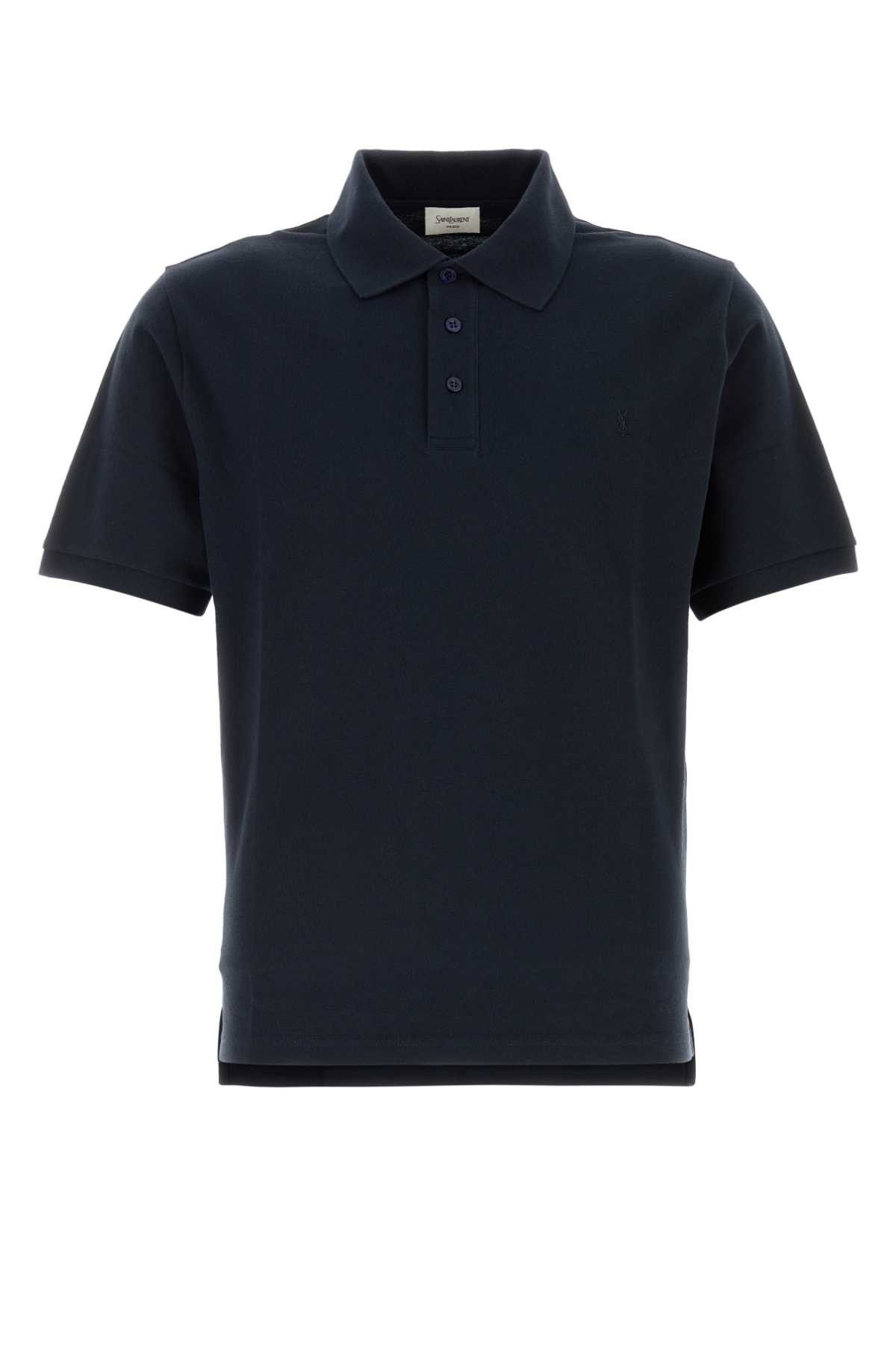 Midnight Blue Piquet Polo Shirt