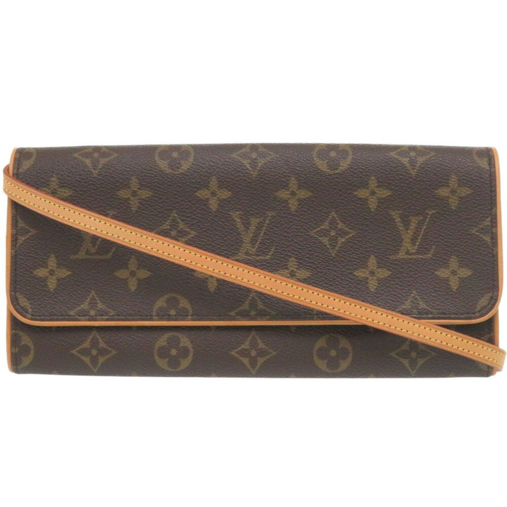 Louis Vuitton Pochette Twin Gm Monogram M51852 Shoulder Bag 0331Louis Vuitton in Brown, Women's