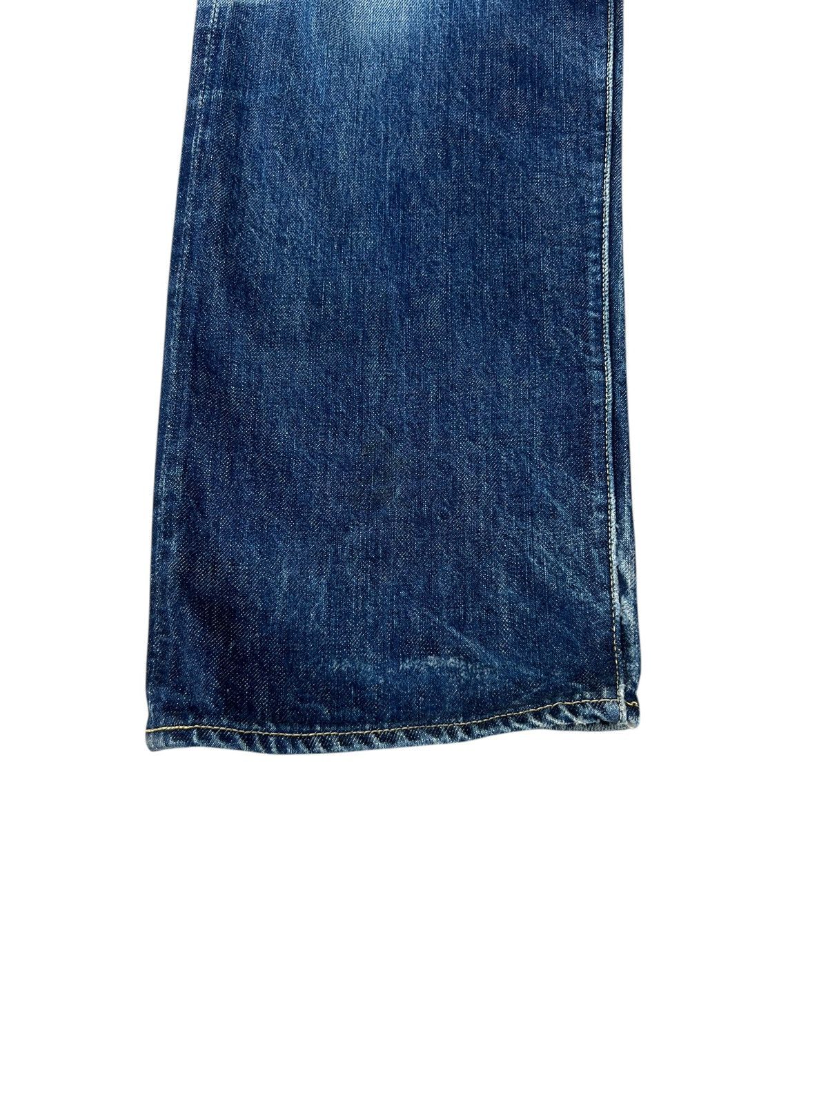 Denime Vintage GLEEM Clothing Japan Dirty Mud Denim Selvedge Jeans Size US 33 - 8 Thumbnail