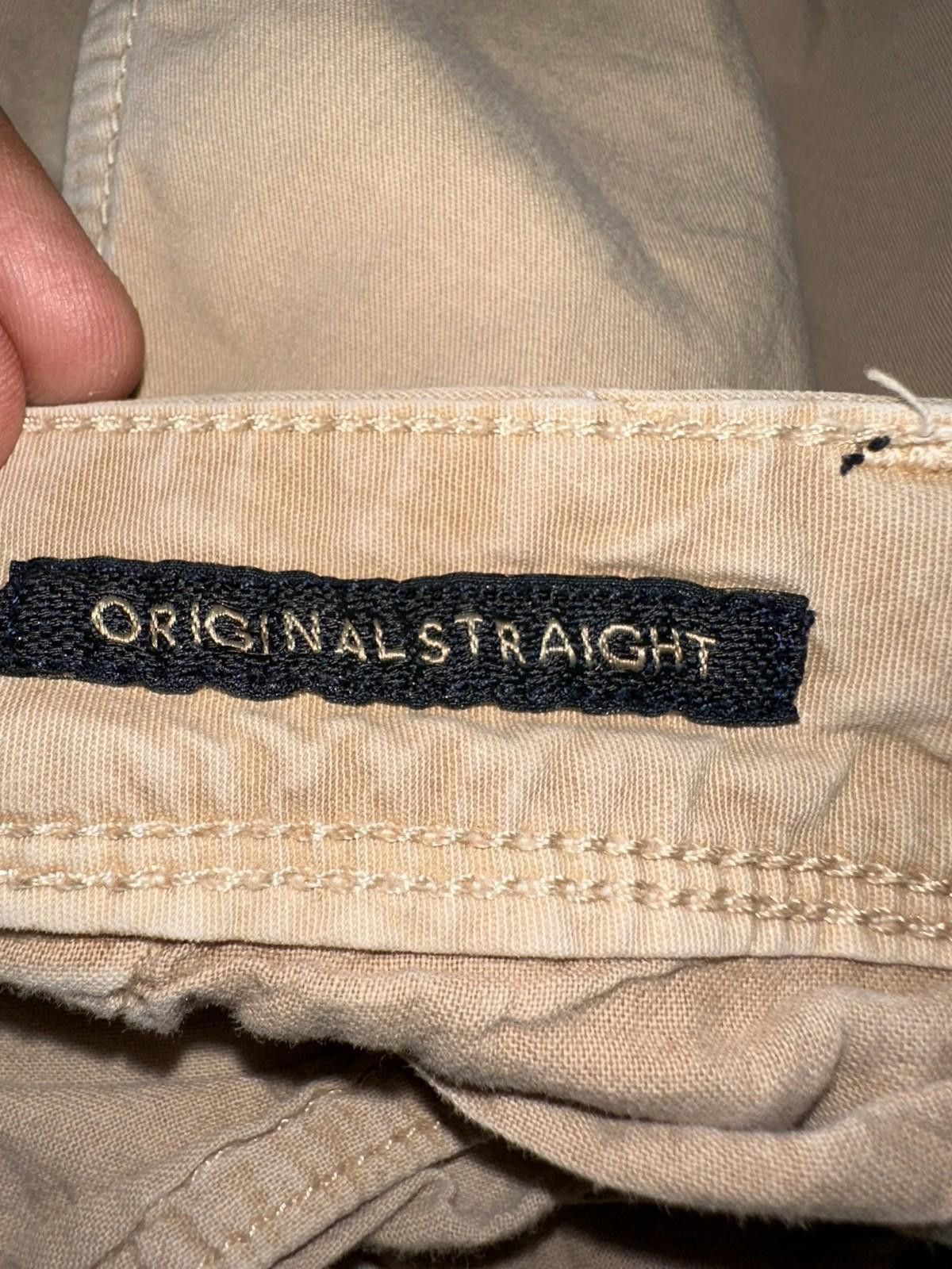 American Eagle Outfitters American Eagle 32x32 Khaki Stretch Pants Cotton Blend Size US M / EU 48-50 / 2 - 4 Thumbnail