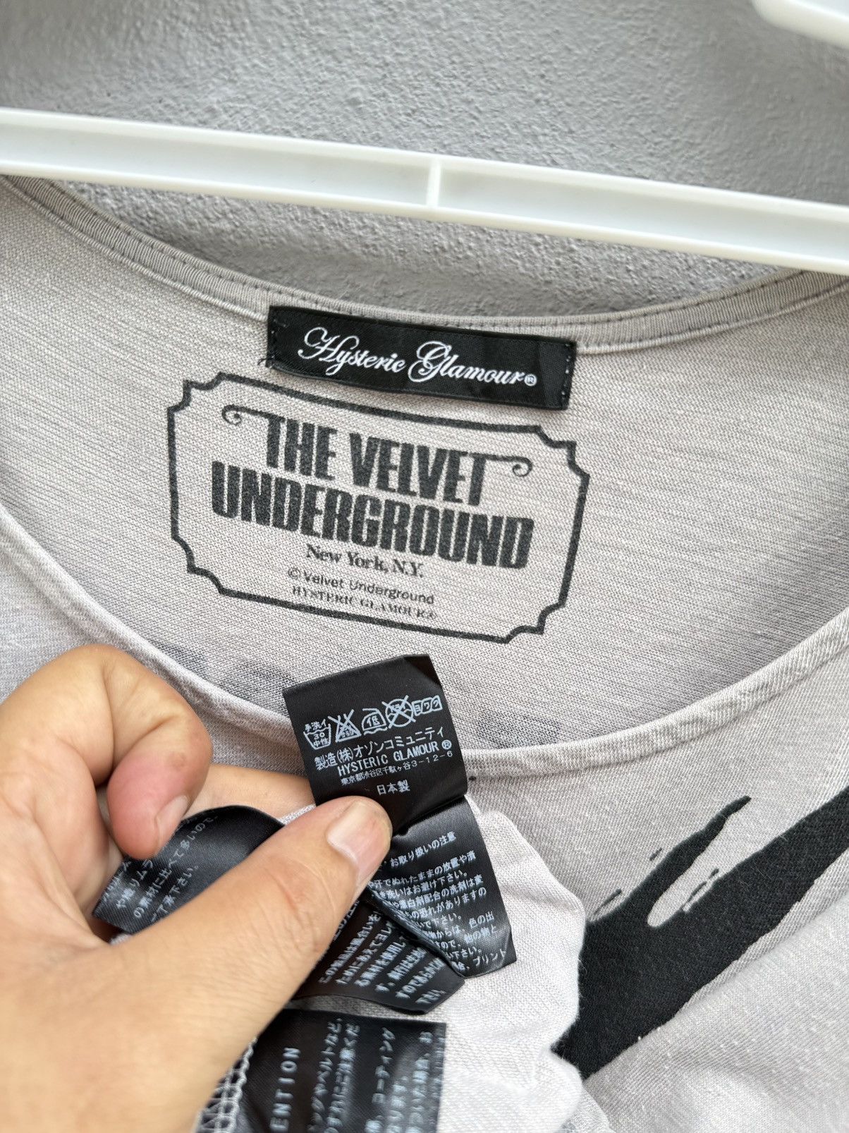 Hysteric Glamour Rare Hysteric Glamour X The Velvet Anderground What Goes On Size US M / EU 48-50 / 2 - 10 Thumbnail