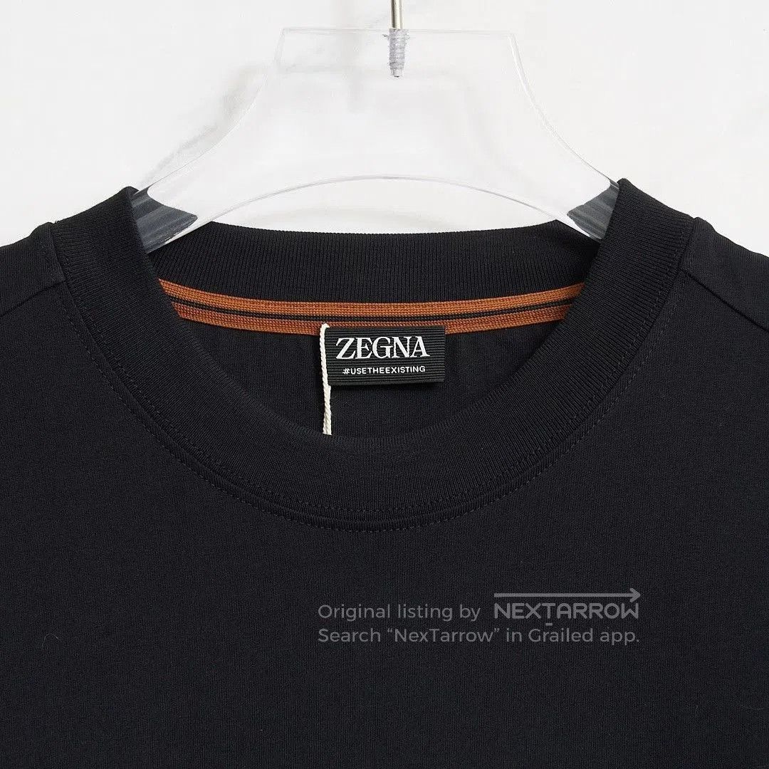 Ermenegildo Zegna ZEGNA Men's Letter Print T. Size US L / EU 52-54 / 3 - 5 Thumbnail
