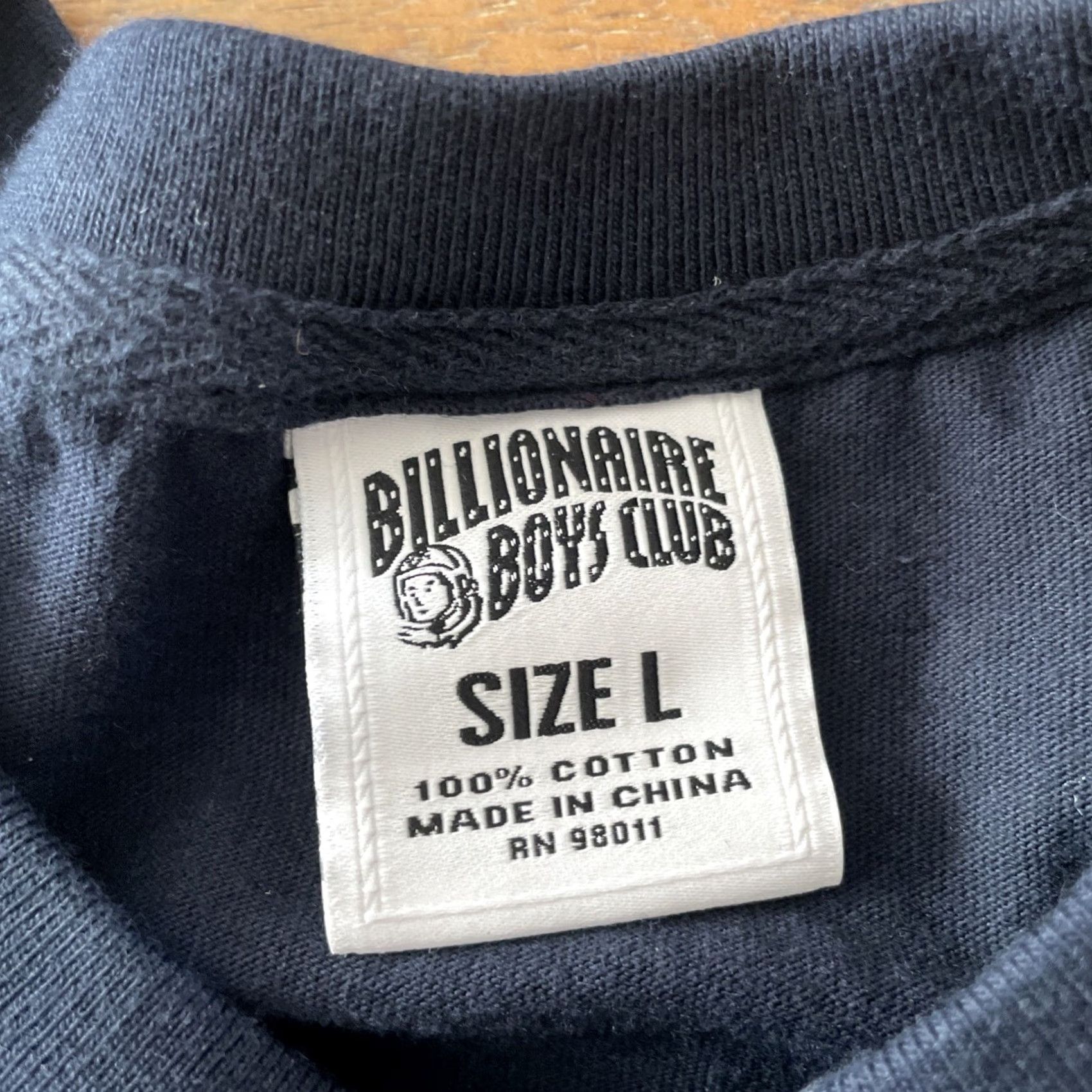 Billionaire Boys Club BBC Ice Cream Galaxy Racing Navy Blue Crewneck Shirt L Mens Short Sleeve 90s Streetwear Car City Vintage: No Size US L / EU 52-54 / 3 - 4 Thumbnail
