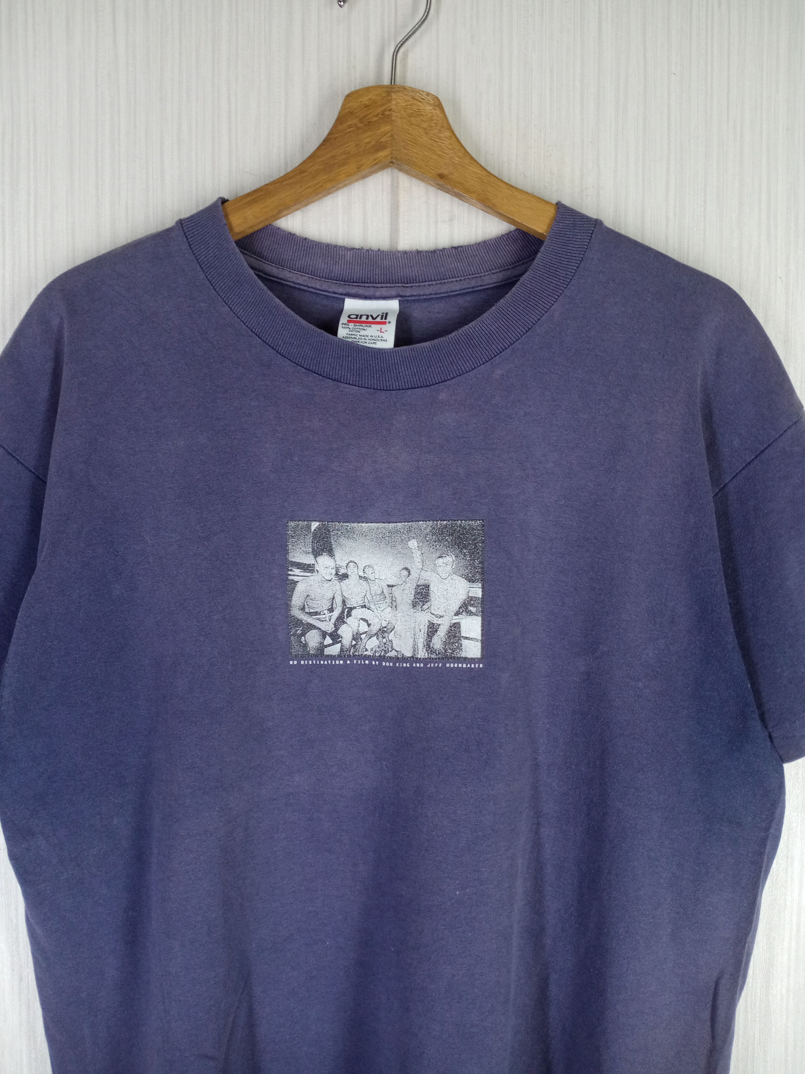 Vintage Rare Vintage 1998 No Destination Surf Movie Tshirt Size US L / EU 52-54 / 3 - 3 Thumbnail