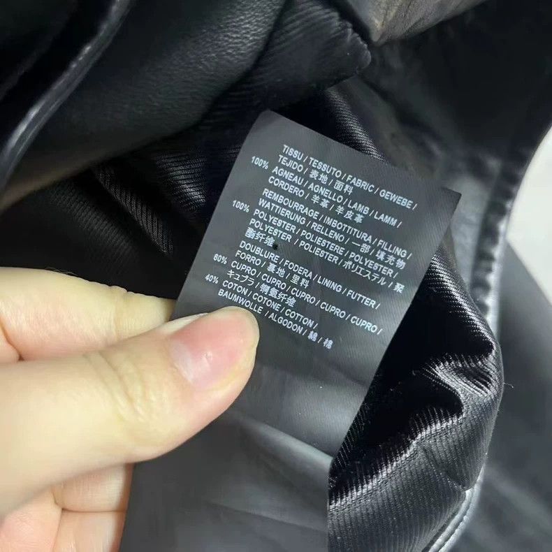 Saint Laurent Paris Saint Laurent Classic Black Leather Jacket-2507 Size US XL / EU 56 / 4 - 5 Thumbnail