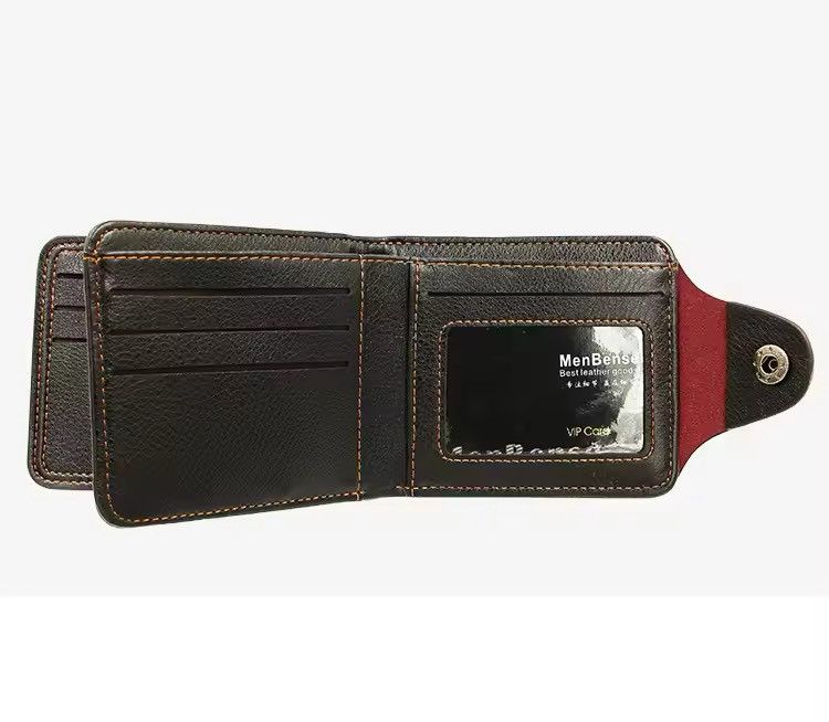 Japanese Brand × Vintage Bifold Faux Leather one piece Size ONE SIZE - 9 Thumbnail