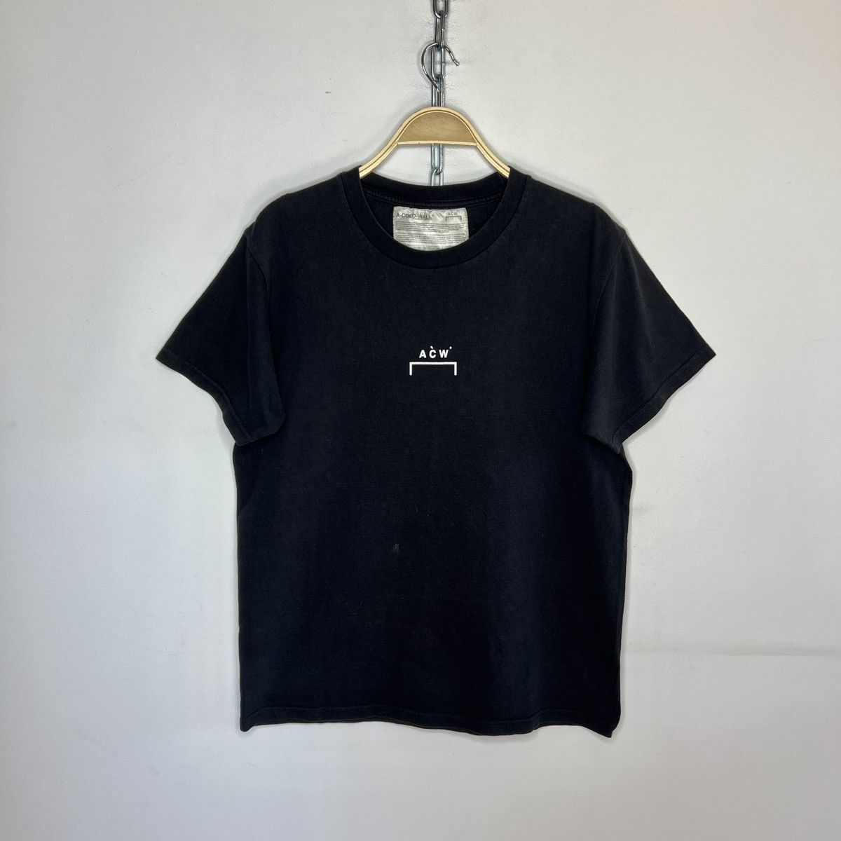 A-COLD-WALL* A Cold Wall Logo T-Shirt Black Size US M / EU 48-50 / 2 - 1 Thumbnail