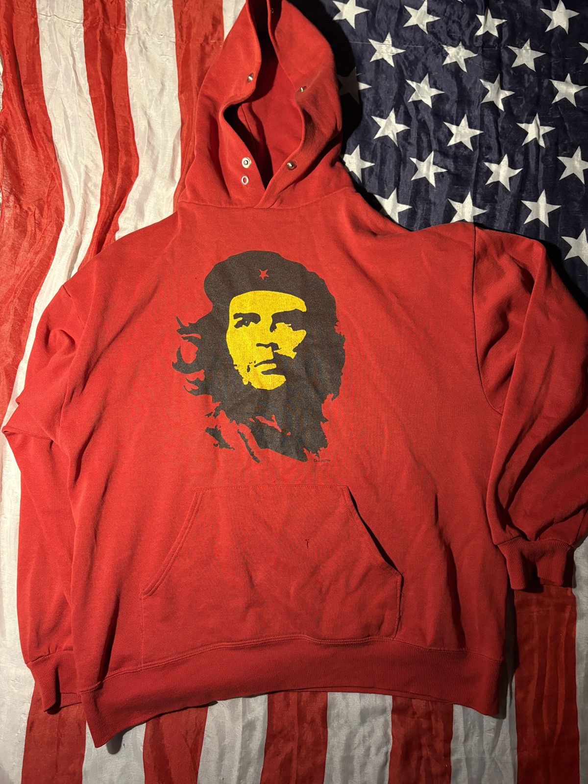 Other RARE 80s VINTAGE Che guevara Hoodie made in USA Size US M / EU 48-50 / 2 - 1 Thumbnail