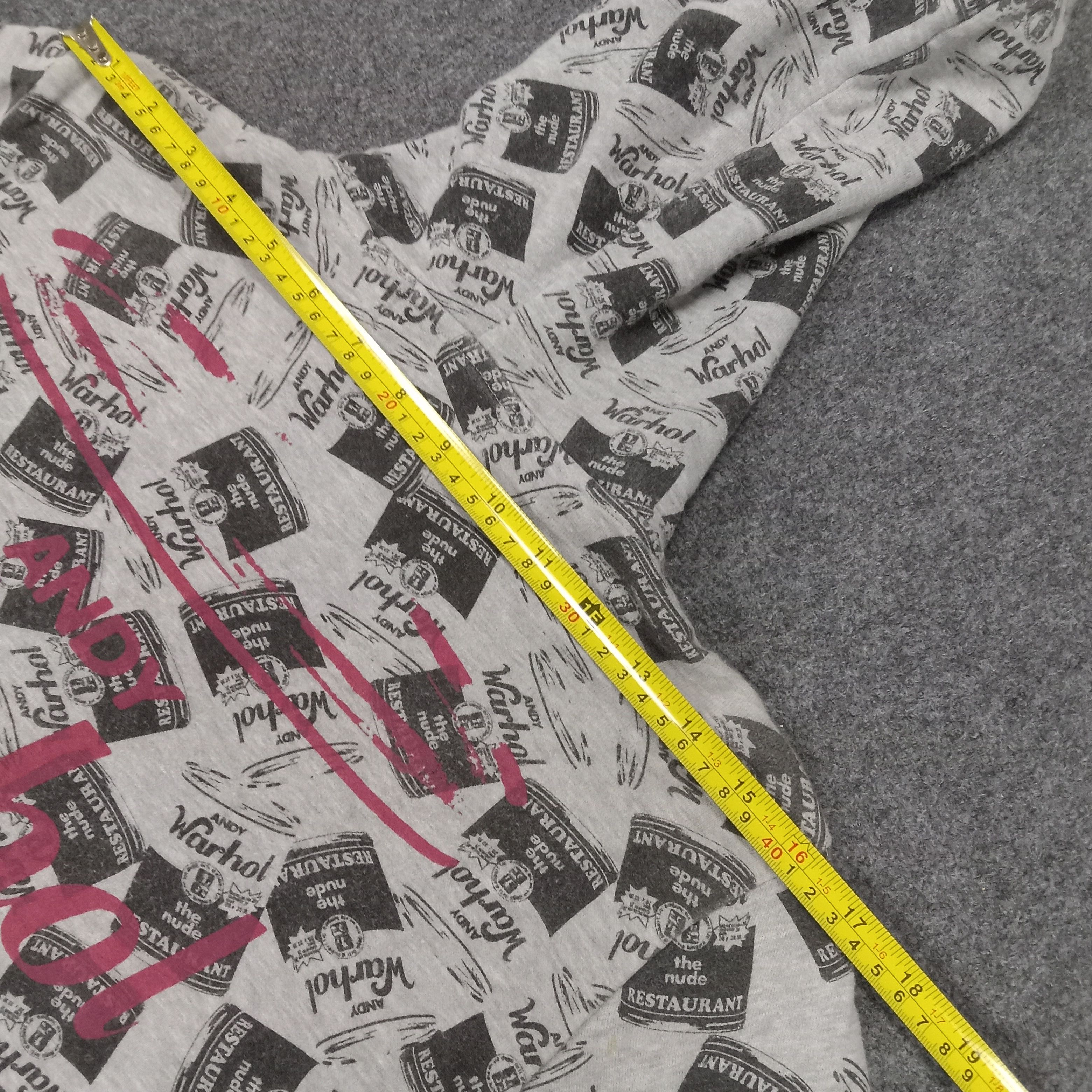 Hysteric Glamour Hysteric Glamour x Andy Warhol Sweatshirt Hoodies Size US XS / EU 42 / 0 - 7 Thumbnail