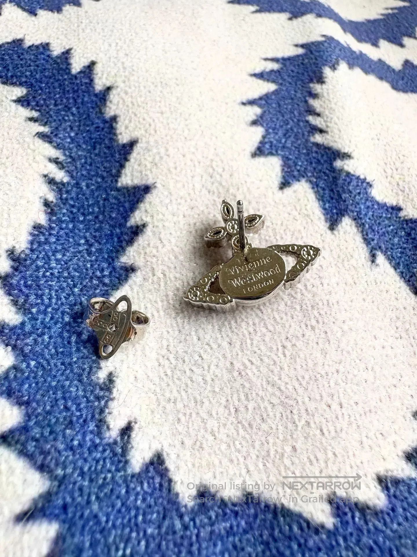 Vivienne Westwood Vivienne Westwood ADA Earrings Single. Size ONE SIZE - 4 Thumbnail