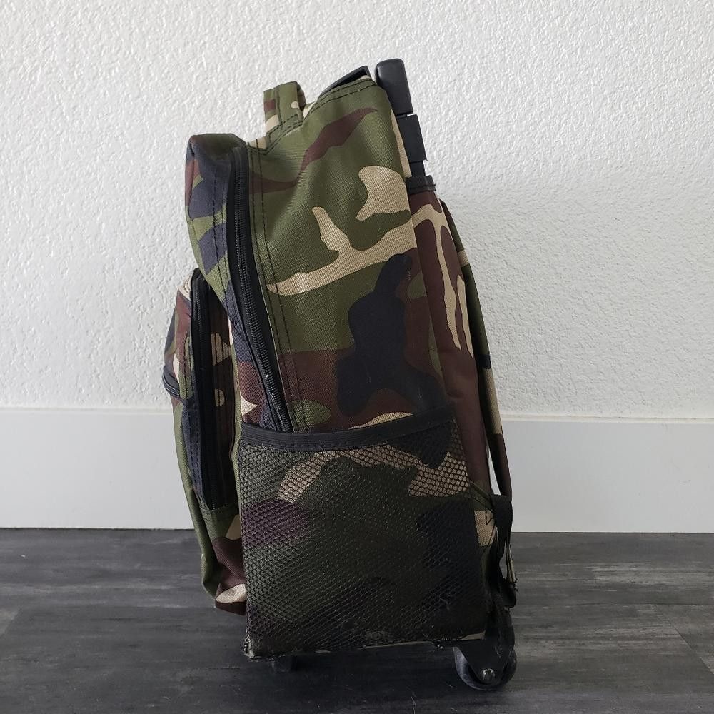 Rolland Berry Colur Camouflage Rockland Travel 2 Roller Backpack Size ONE SIZE - 2 Thumbnail