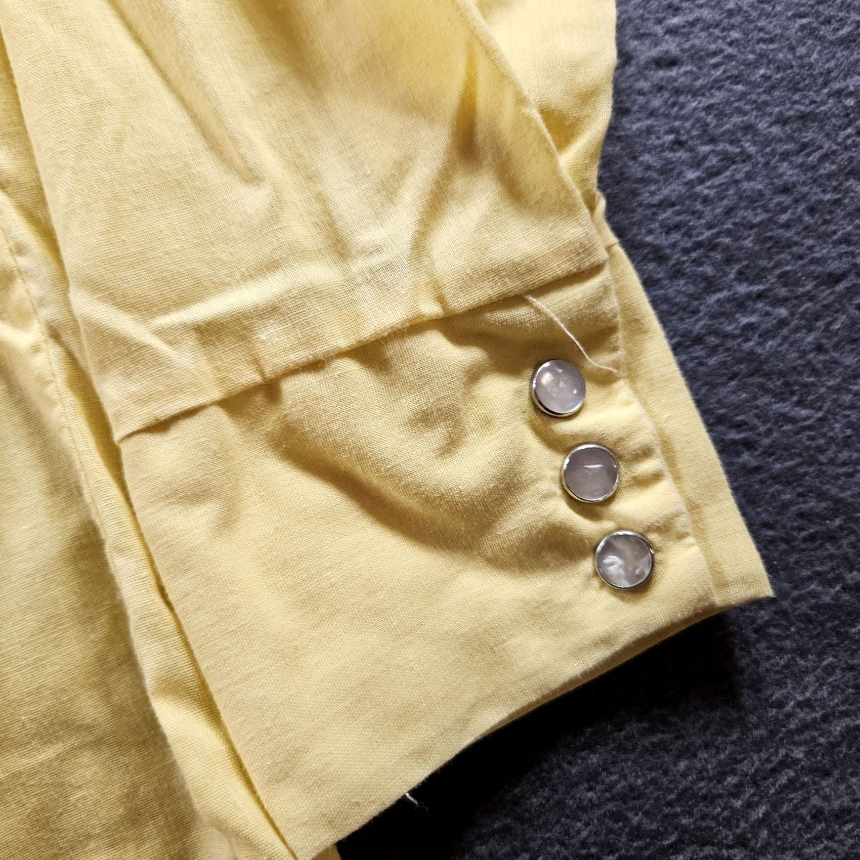 Vintage VINTAGE Western Pearl Snap Shirt Mens Large Yellow Embroidered Horse 60s Kmart Button-Up Cowboys Cowboy Rodeo Horse Size US L / EU 52-54 / 3 - 2 Thumbnail