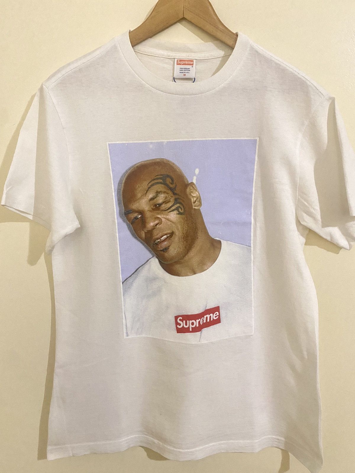 Outlets Supreme Mike Tyson white tee size L