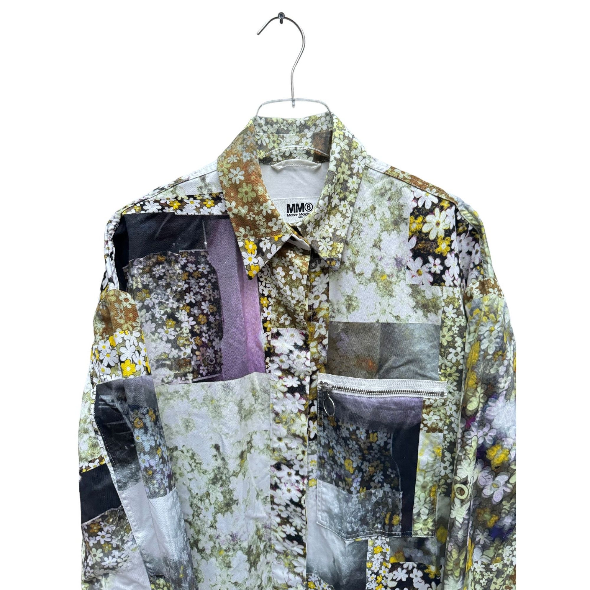 Maison Margiela SS 2016 Floral Cotton Coat Size M / US 6-8 / IT 42-44 - 2 Thumbnail