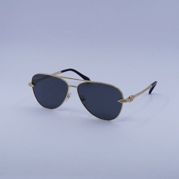 Versace VE2283 100287 Sunglasses Gold Aviator Frame  display picture 1
