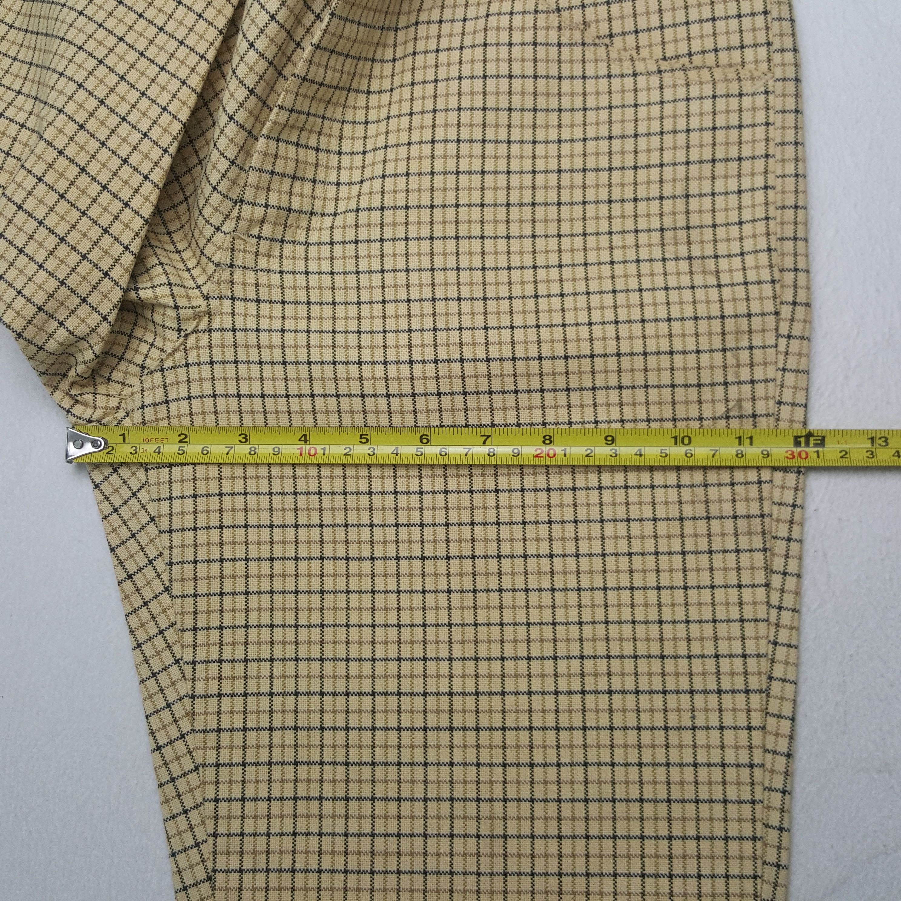 Farah Vintage Farah American Style Plaid Pants RR16 Size US 29 - 11 Thumbnail