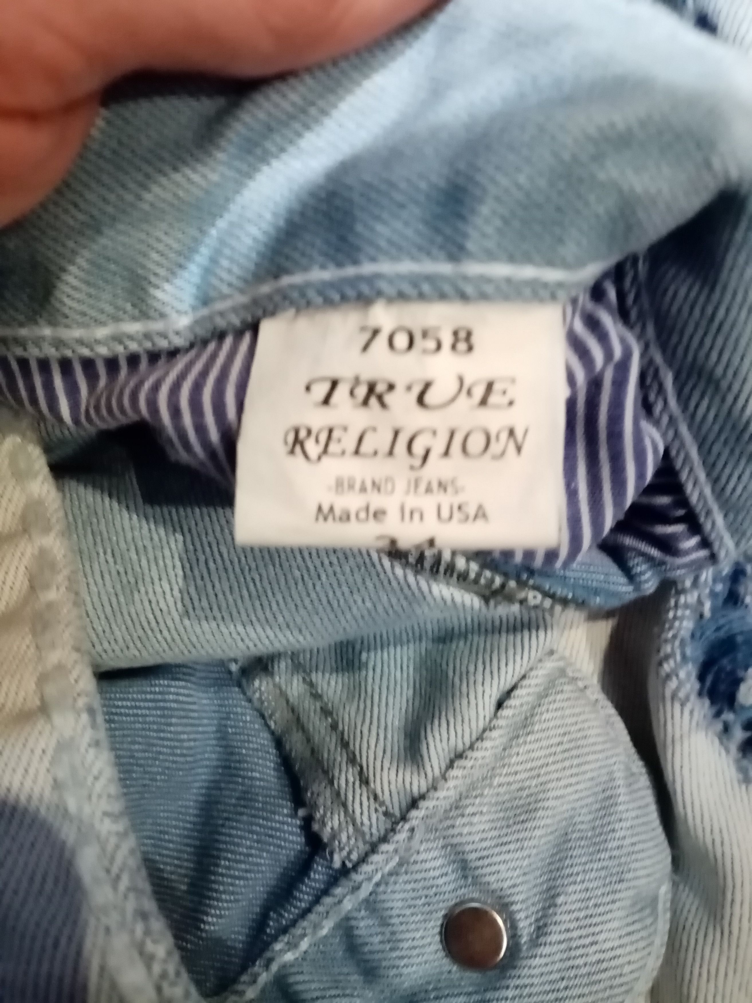 True Religion TRUE RELIGION JEANS 34 Size US 34 / EU 50 - 2 Thumbnail