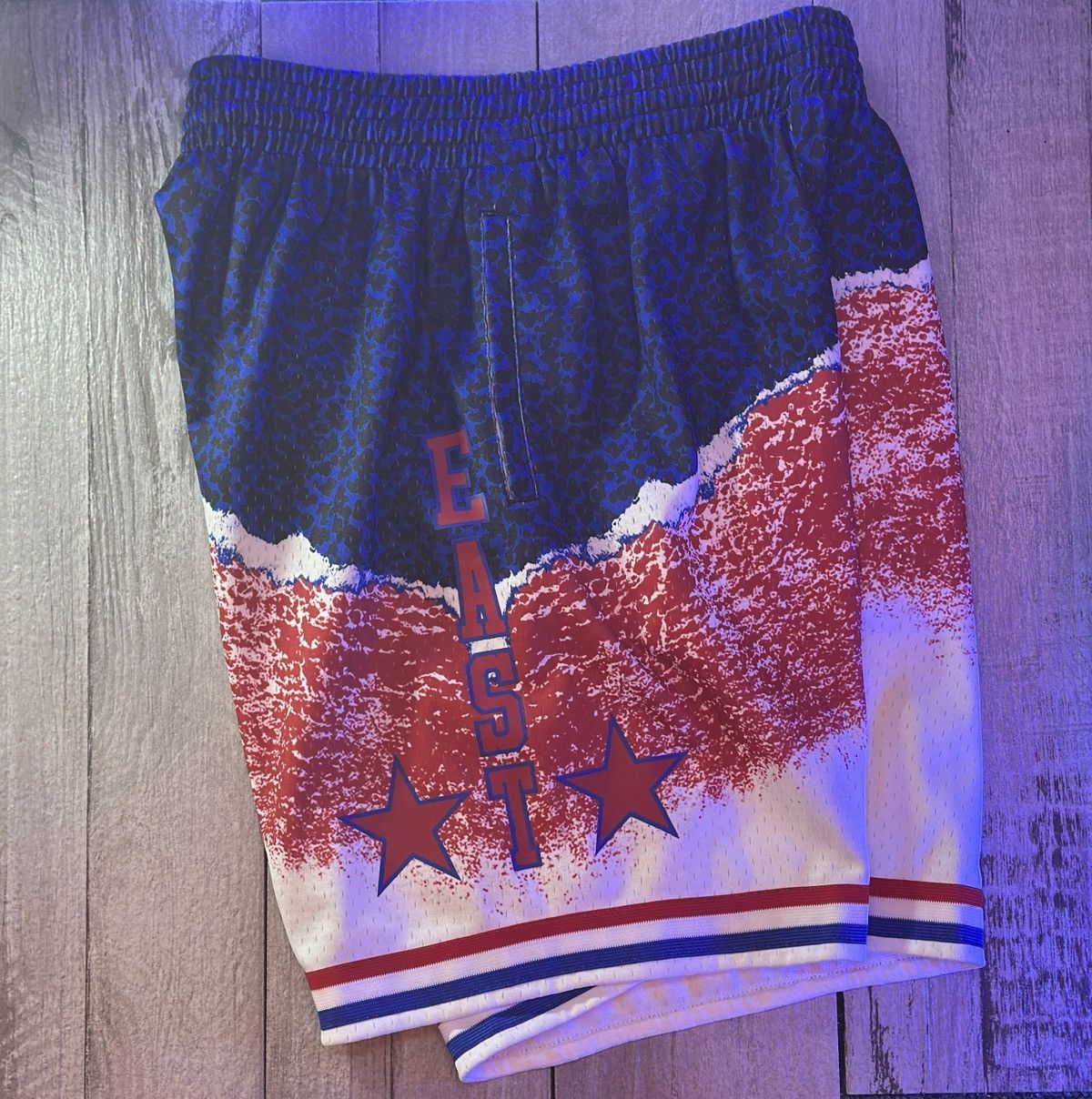 Nike Mitchell & Ness Swingman Shorts All-Star East 2003 Size US 34 / EU 50 - 5 Thumbnail