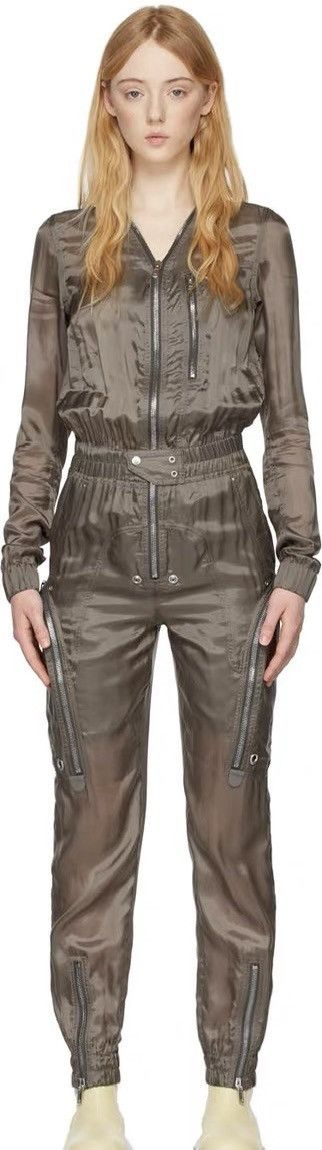Rick Owens Rick Owens 22SS Fogachine Larry Flightsuit Size US 40 / EU 56 - 4 Thumbnail