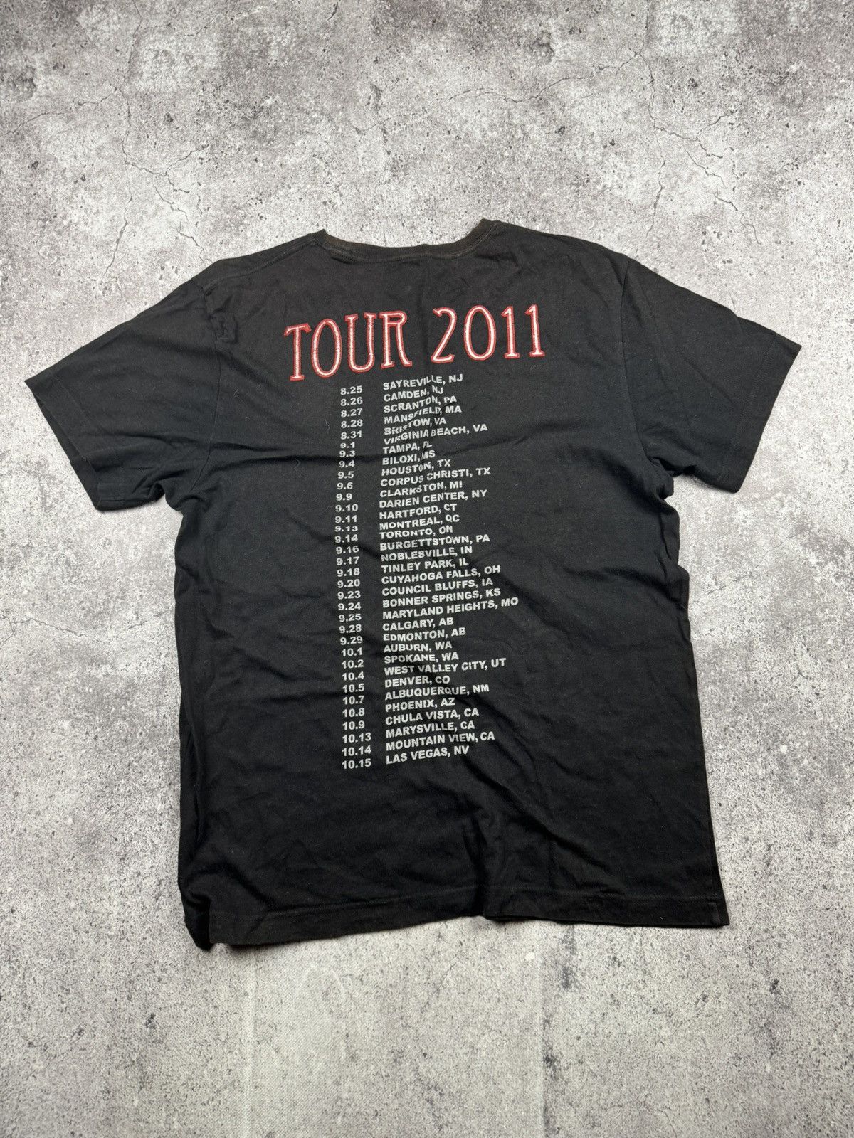 Band Tees × Vintage Vintage y2k seether band concert faded black t-shirt Size US M / EU 48-50 / 2 - 1 Thumbnail