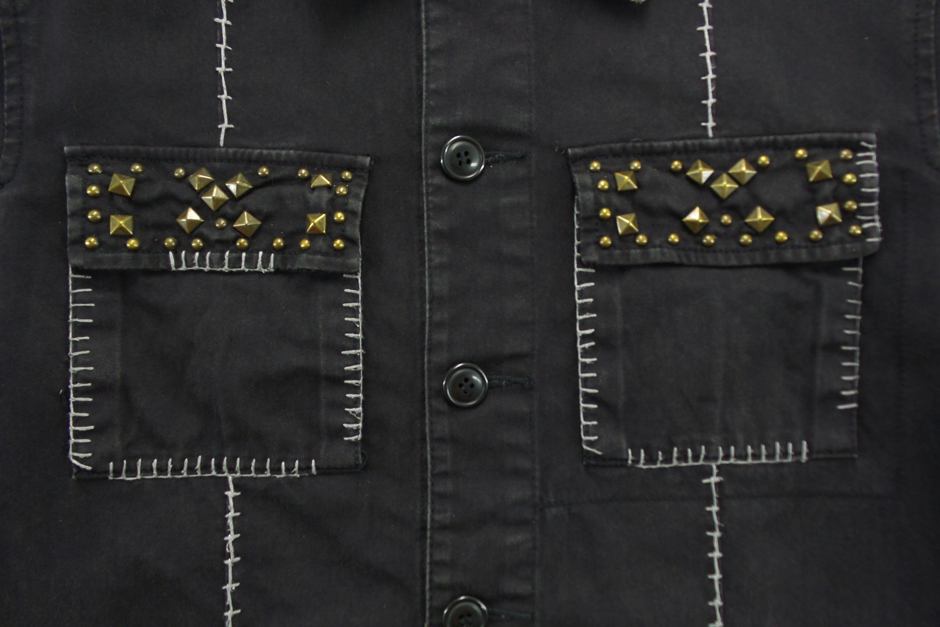 291295=Homme 291295=Homme Military Couture Studded Jackets Size US M / EU 48-50 / 2 - 4 Thumbnail