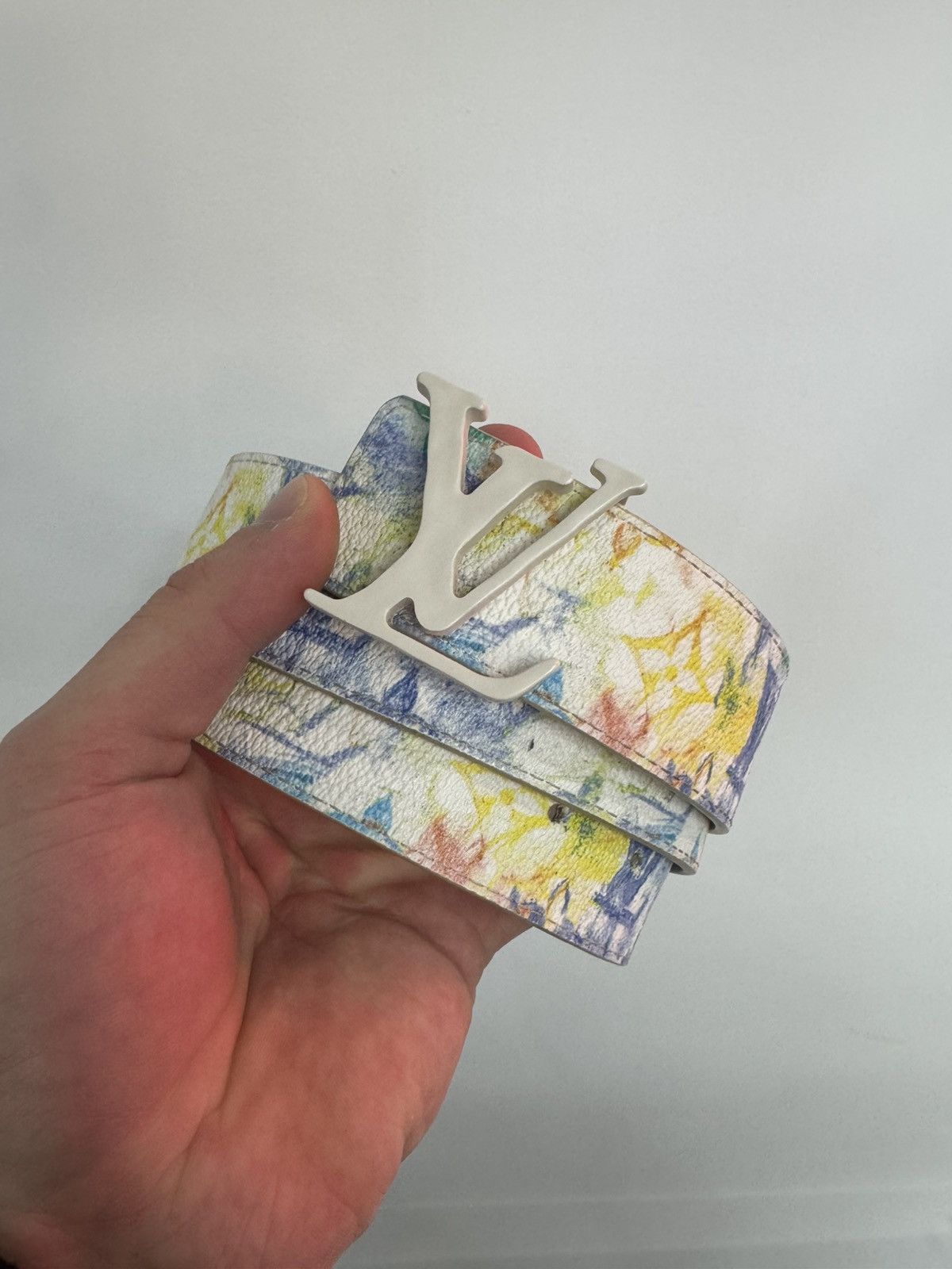 Louis Vuitton Louis vuitton watercolor belt Size 32 - 1 Thumbnail