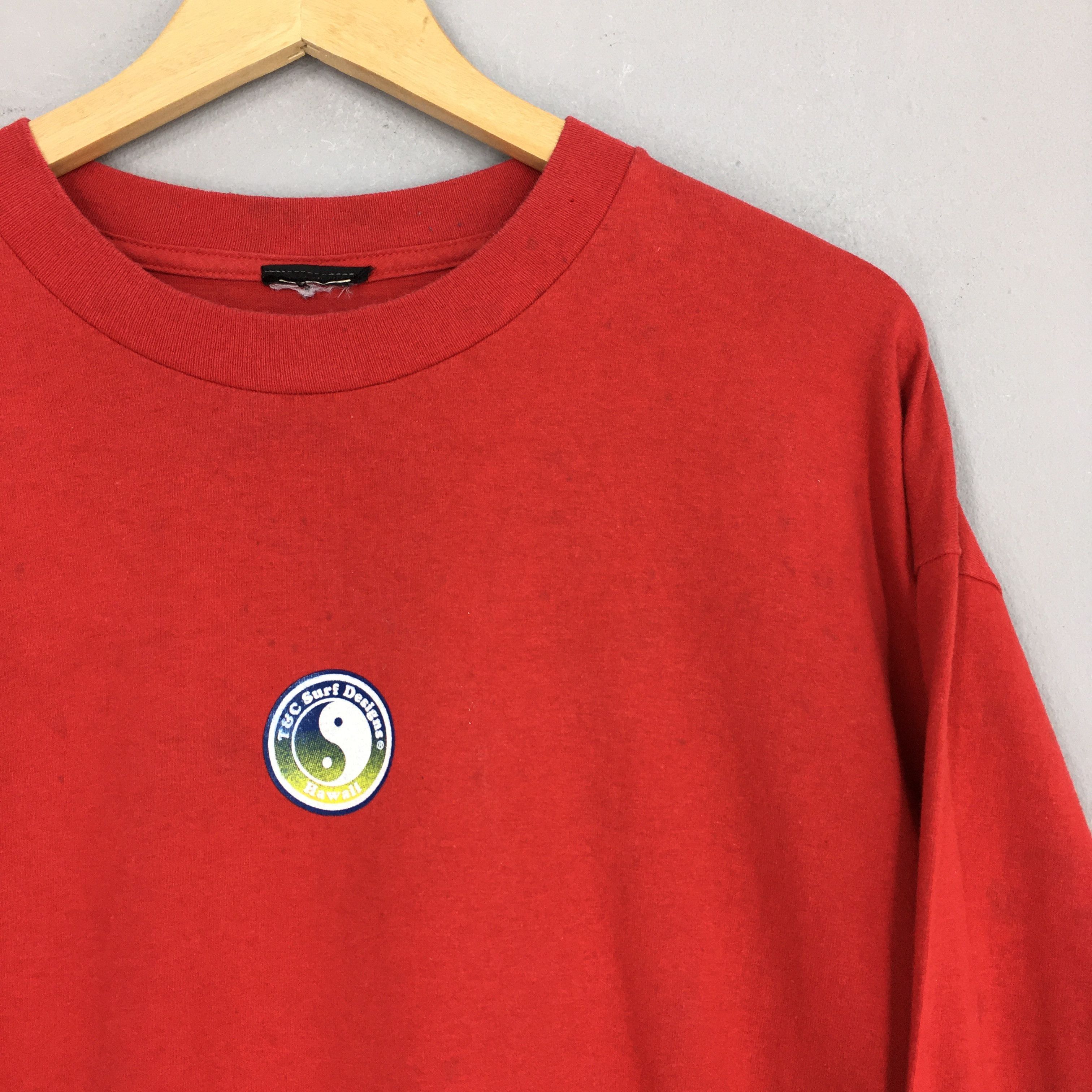 Vintage Vintage 90's T&C Surf Design Hawaiian Tshirt Large Size US L / EU 52-54 / 3 - 4 Thumbnail