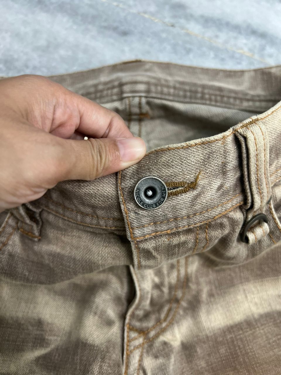 Nicole Club Nicole Club For Men Mudwash Denim Size US 33 - 10 Thumbnail