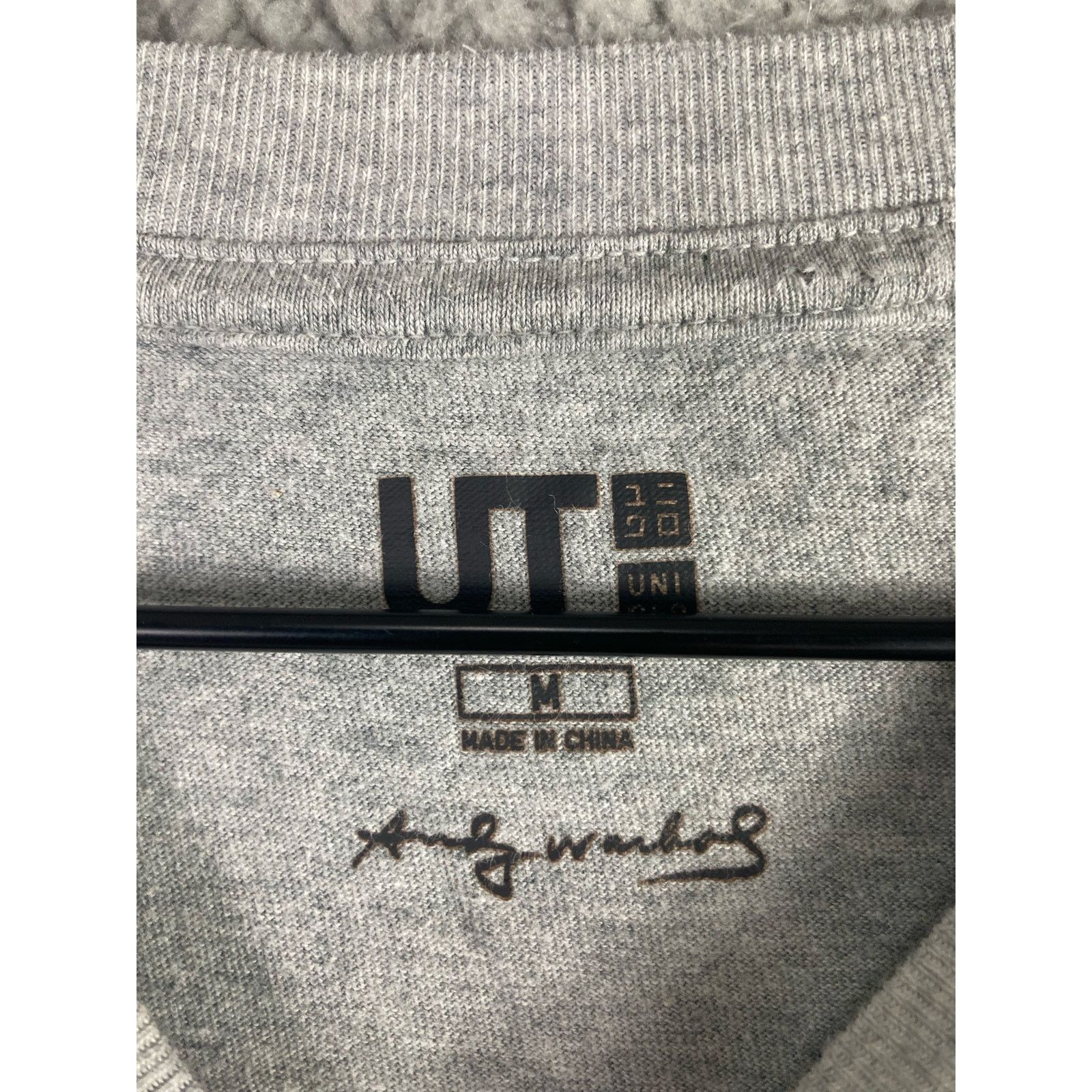 Uniqlo Uniqlo UT Andy Warhol All is Pretty Gray T-Shirt Mens Medium Size US M / EU 48-50 / 2 - 3 Thumbnail