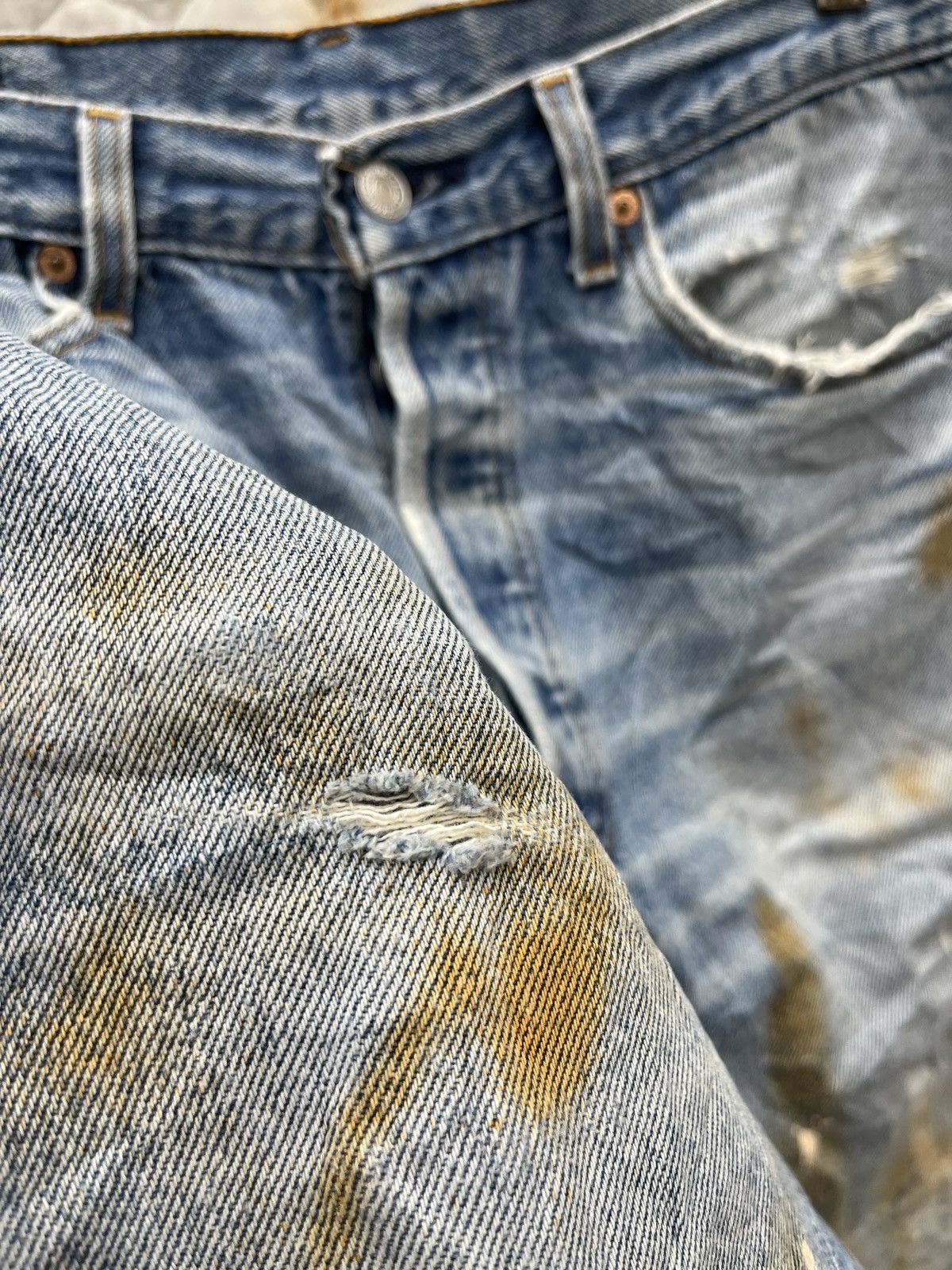Levi's 🔥🔥🔥STEALS VTG LEVIS 501 SHORTS (CUSTOM) Size US 32 / EU 48 - 6 Thumbnail