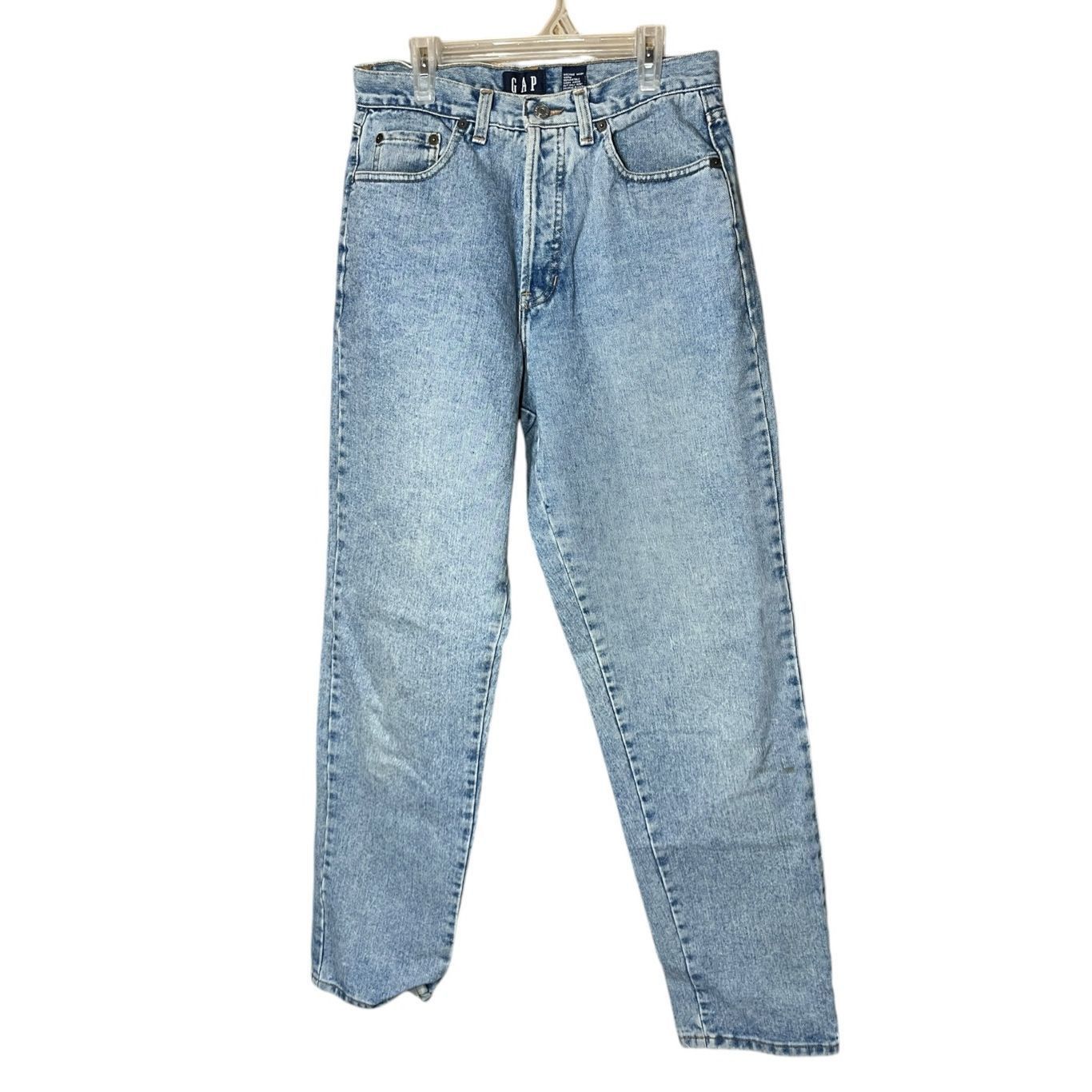 Gap Vintage Gap Button Fly High Rise Mom Jeans Size 11/12 Size 34" / US 12 / IT 48 - 1 Thumbnail