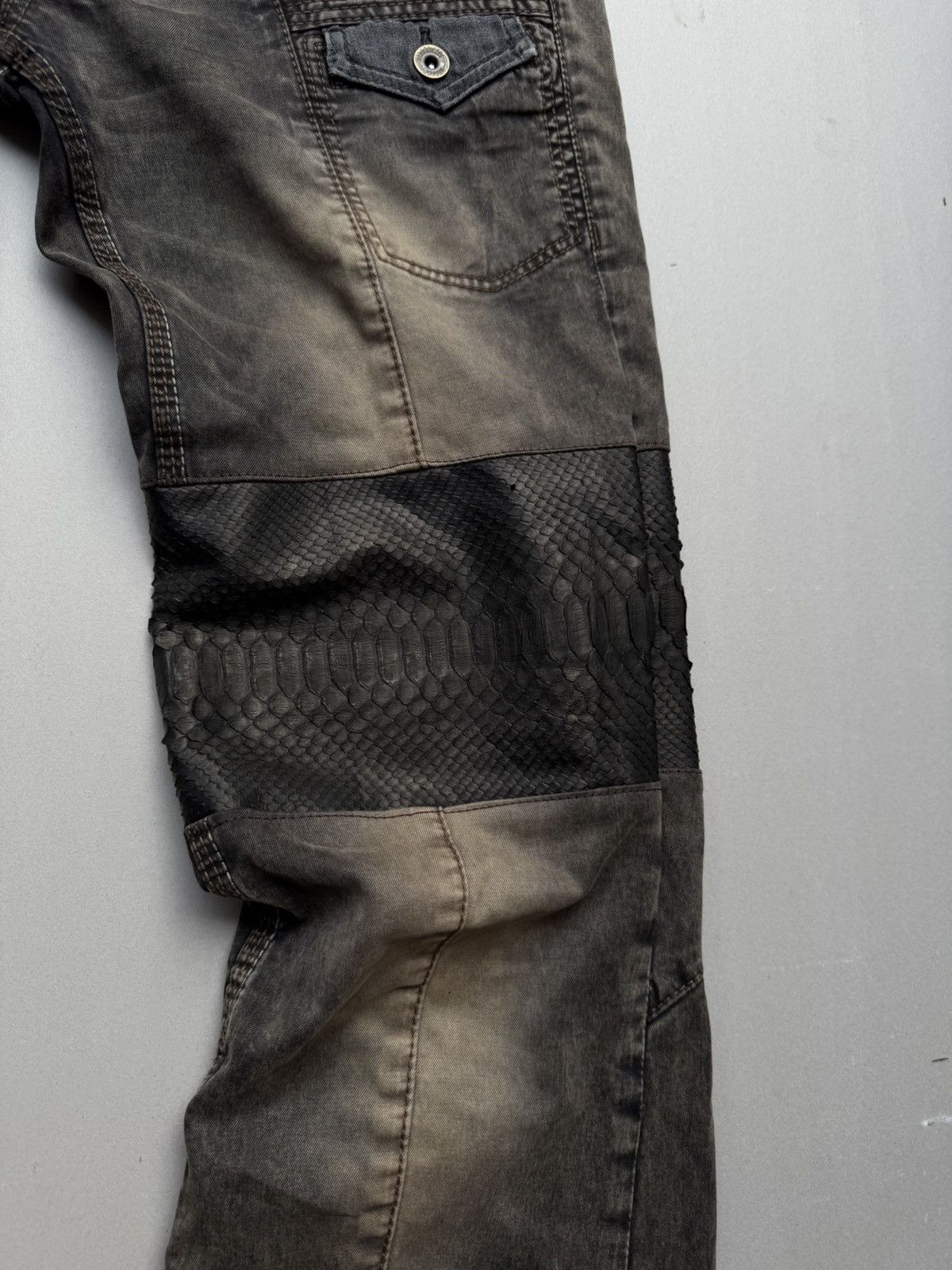 Nicole Club Phyton flare pants Size US 32 / EU 48 - 2 Thumbnail