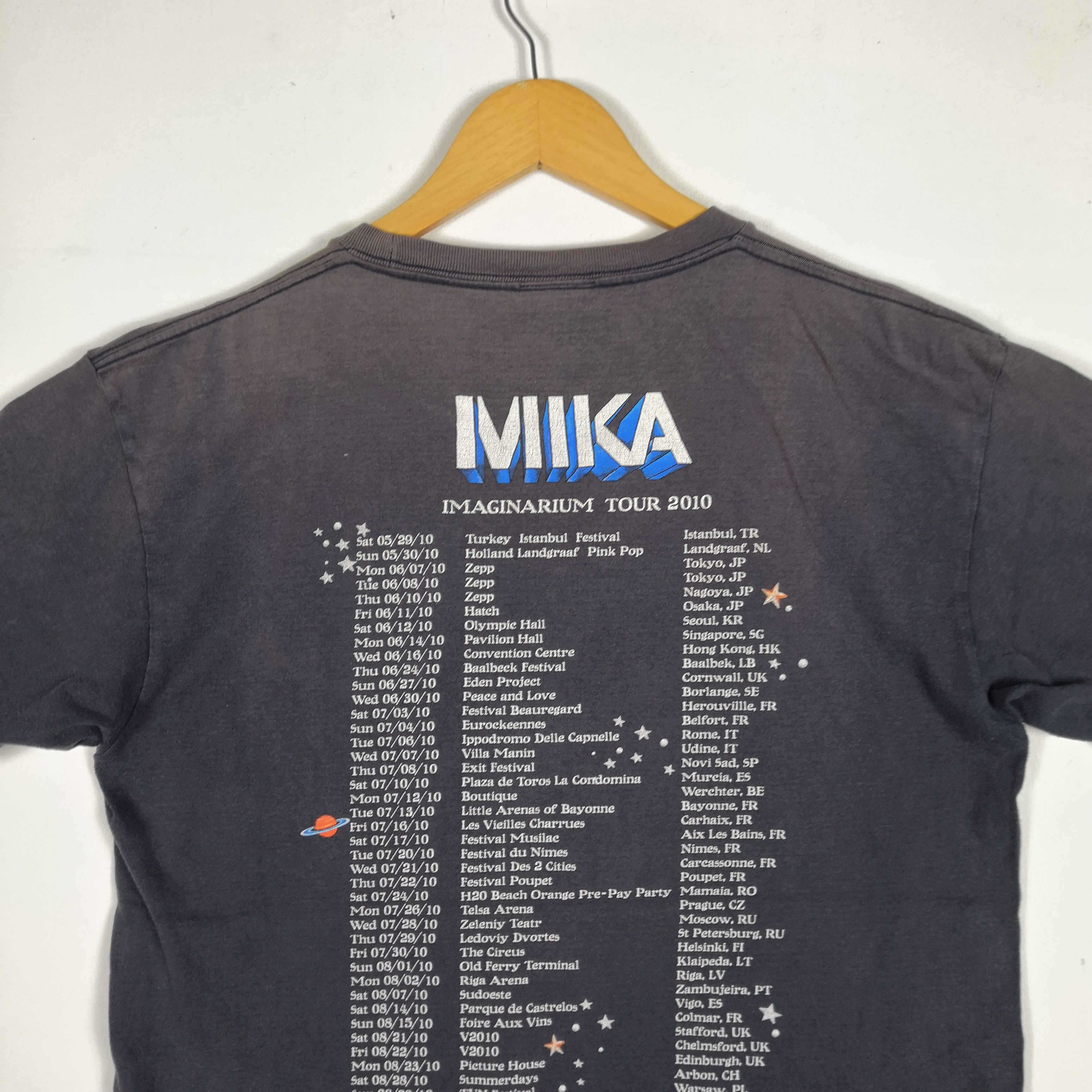 Band Tees × Vintage Vintage MIKA Imaginaerum T-Shirt Japanese Tour 2010 Tee Size US M / EU 48-50 / 2 - 6 Thumbnail