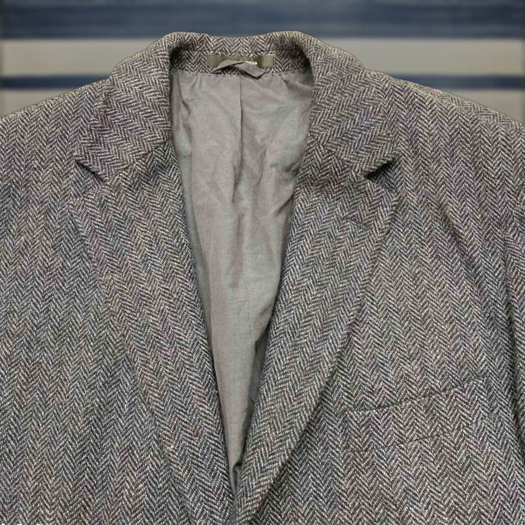 VINTAGE HUGO BOSS Men's Tweed Herringbone Sport Coat Jacket 46